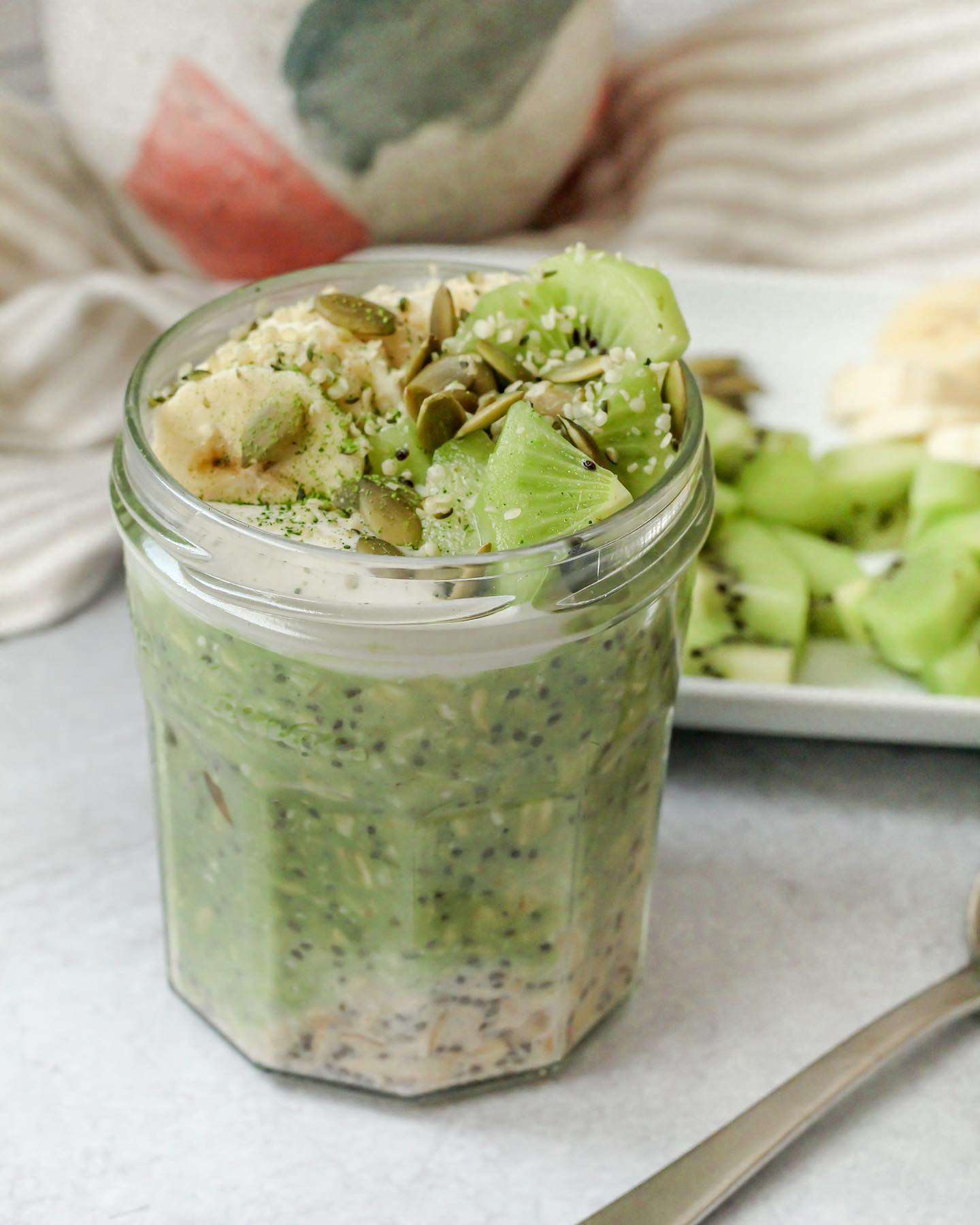 Matcha Latte Overnight Oats