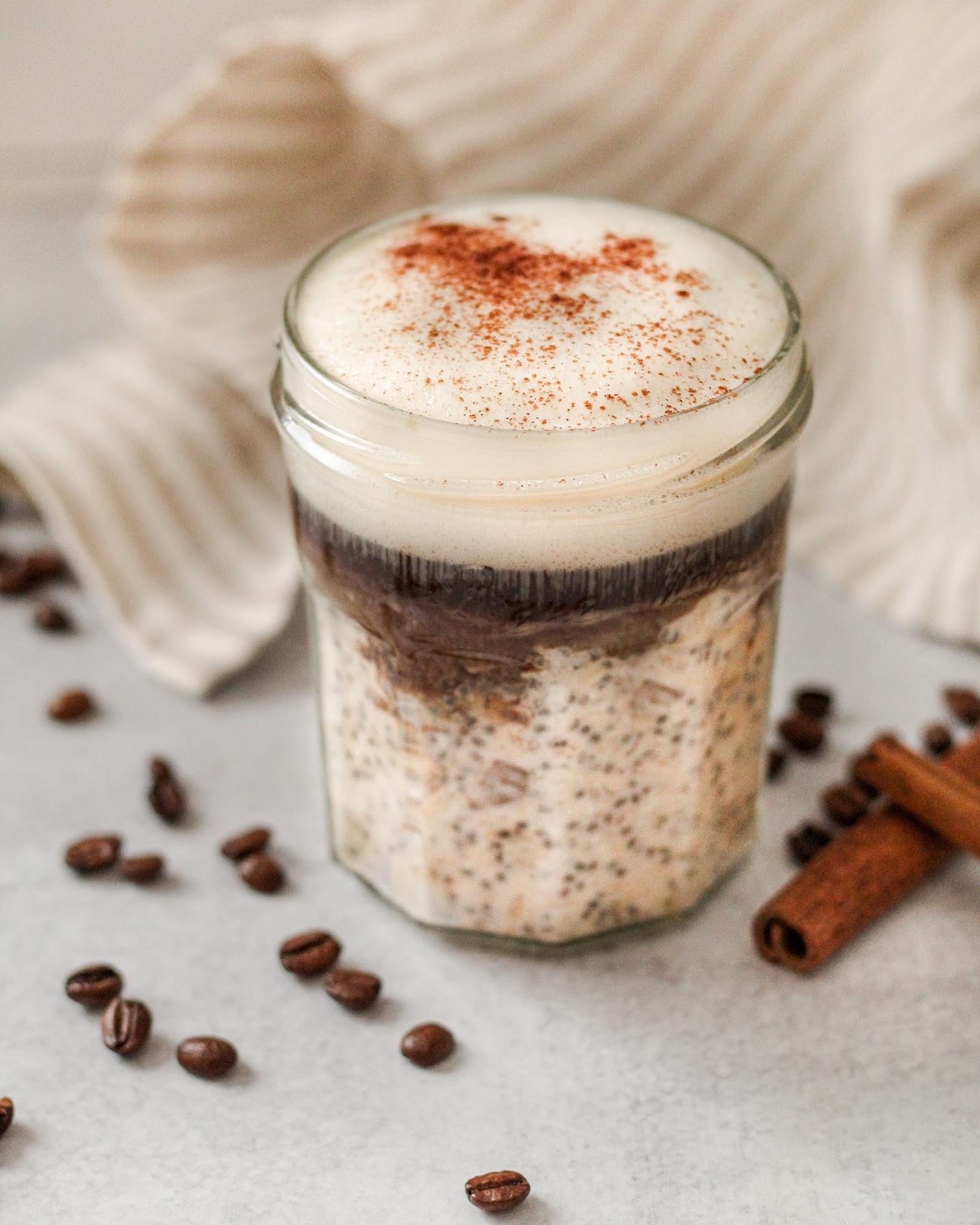 Caramel Macchiato Overnight Oats
