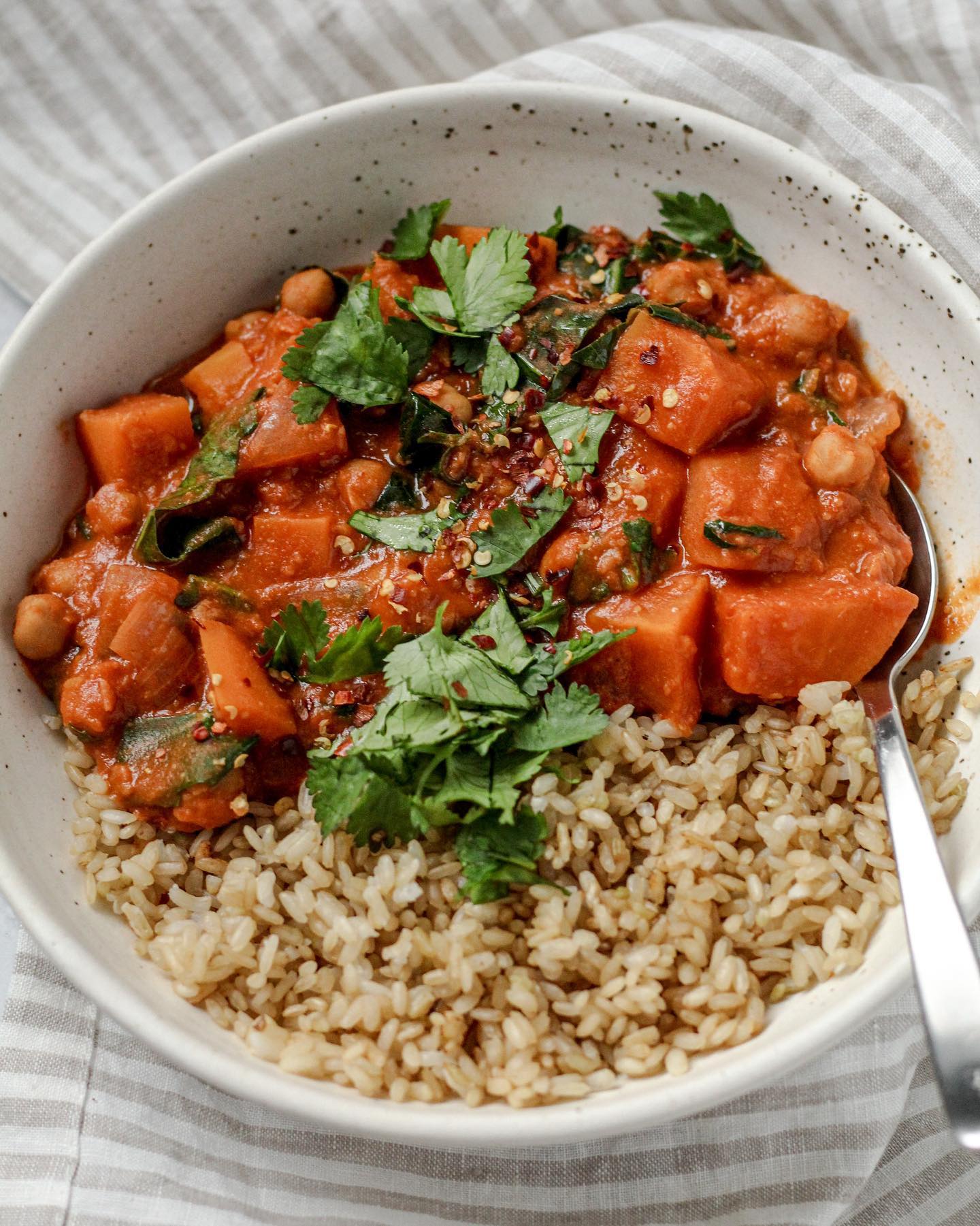 Chickpea Peanut Stew (Domoda Inspired)