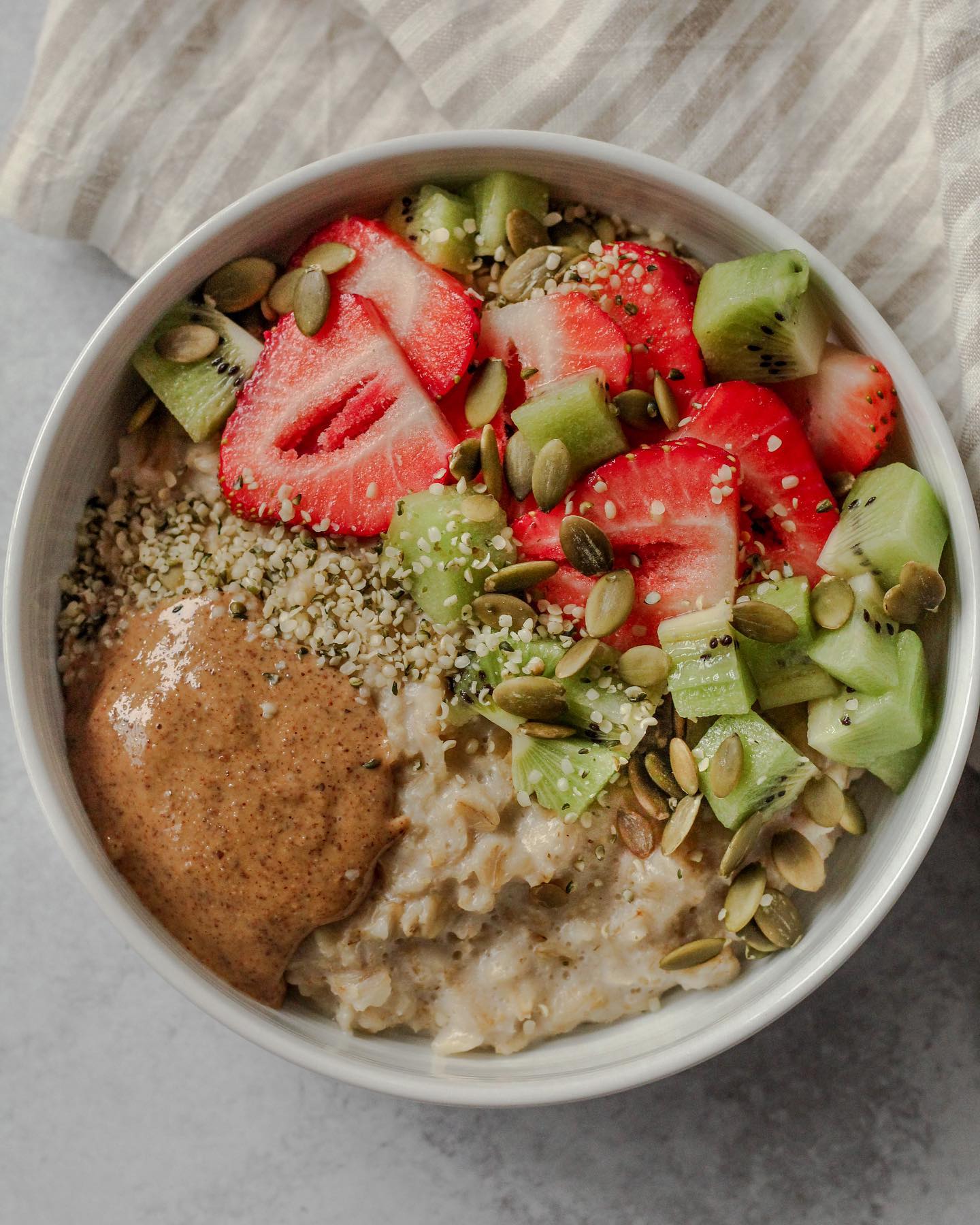High Protein Strawberry Oats