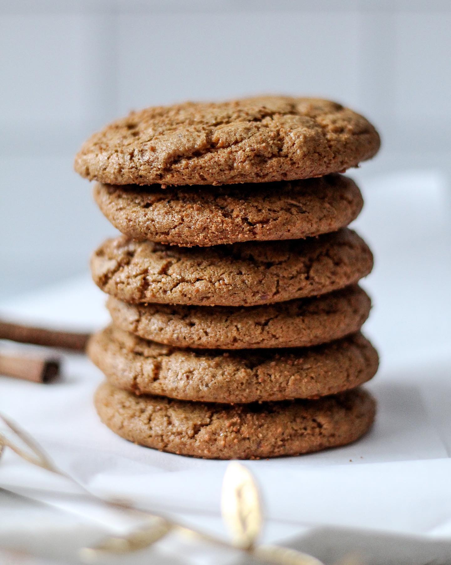 Chewy Ginger Molasses Cookies