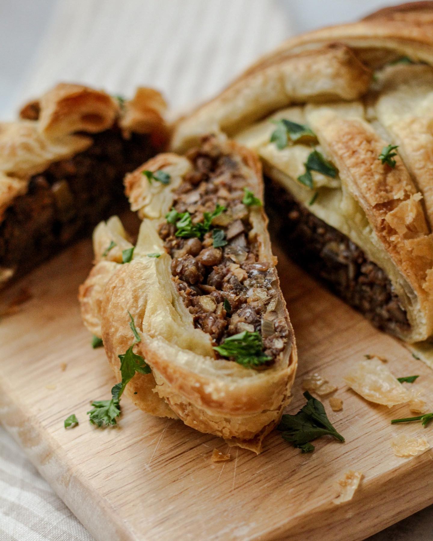 Lentil Vegetable Wellington