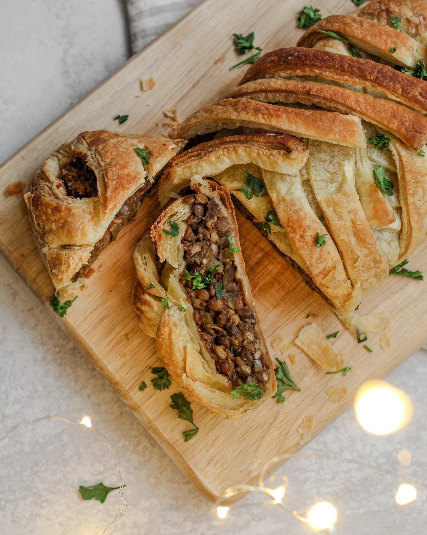 Lentil Vegetable Wellington