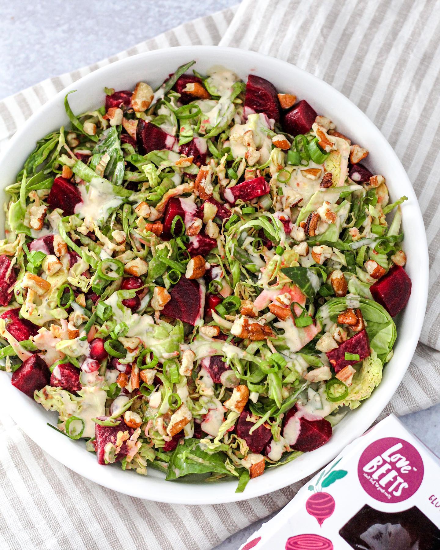 Festive Beet & Pomegranate Salad