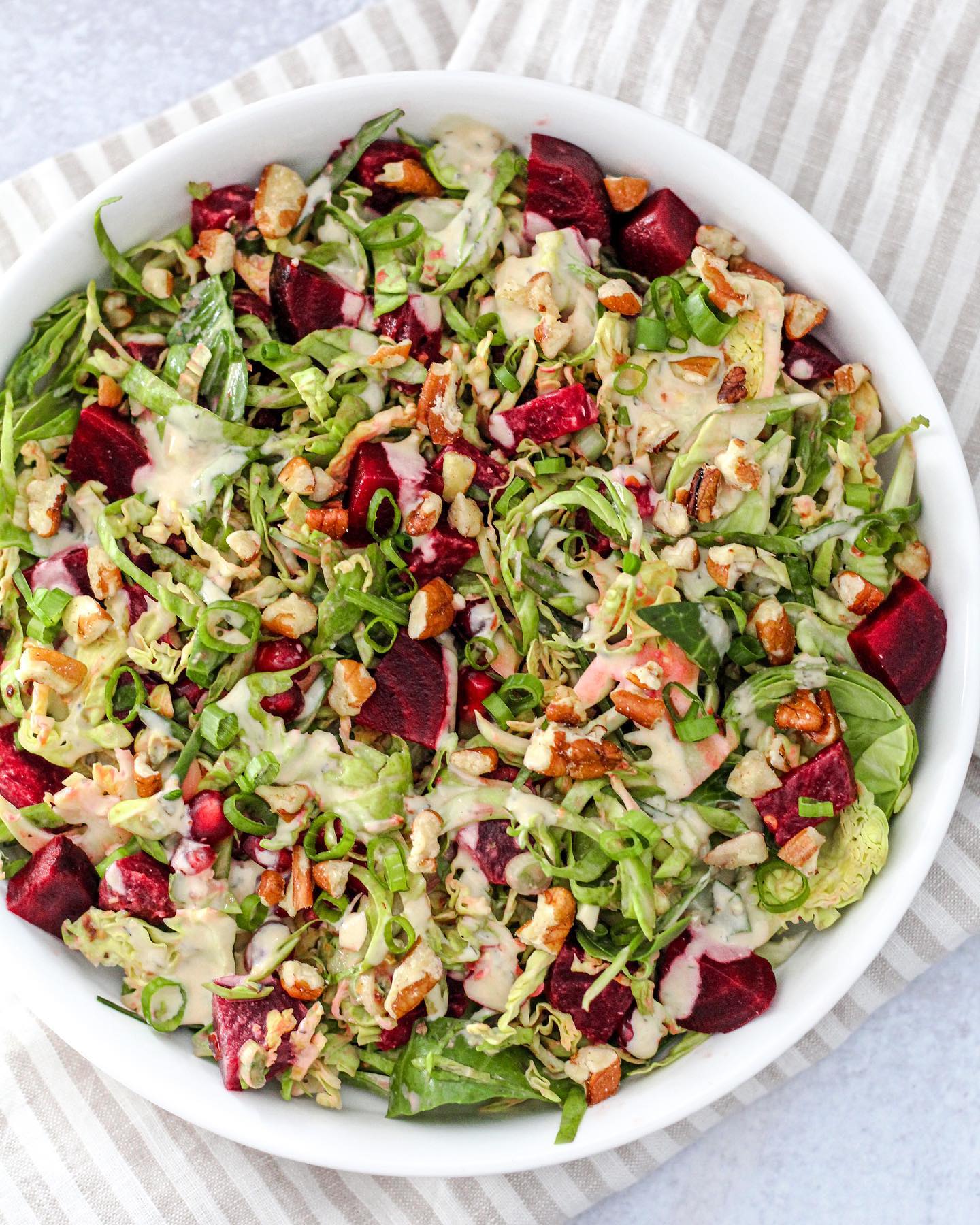 Festive Beet & Pomegranate Salad