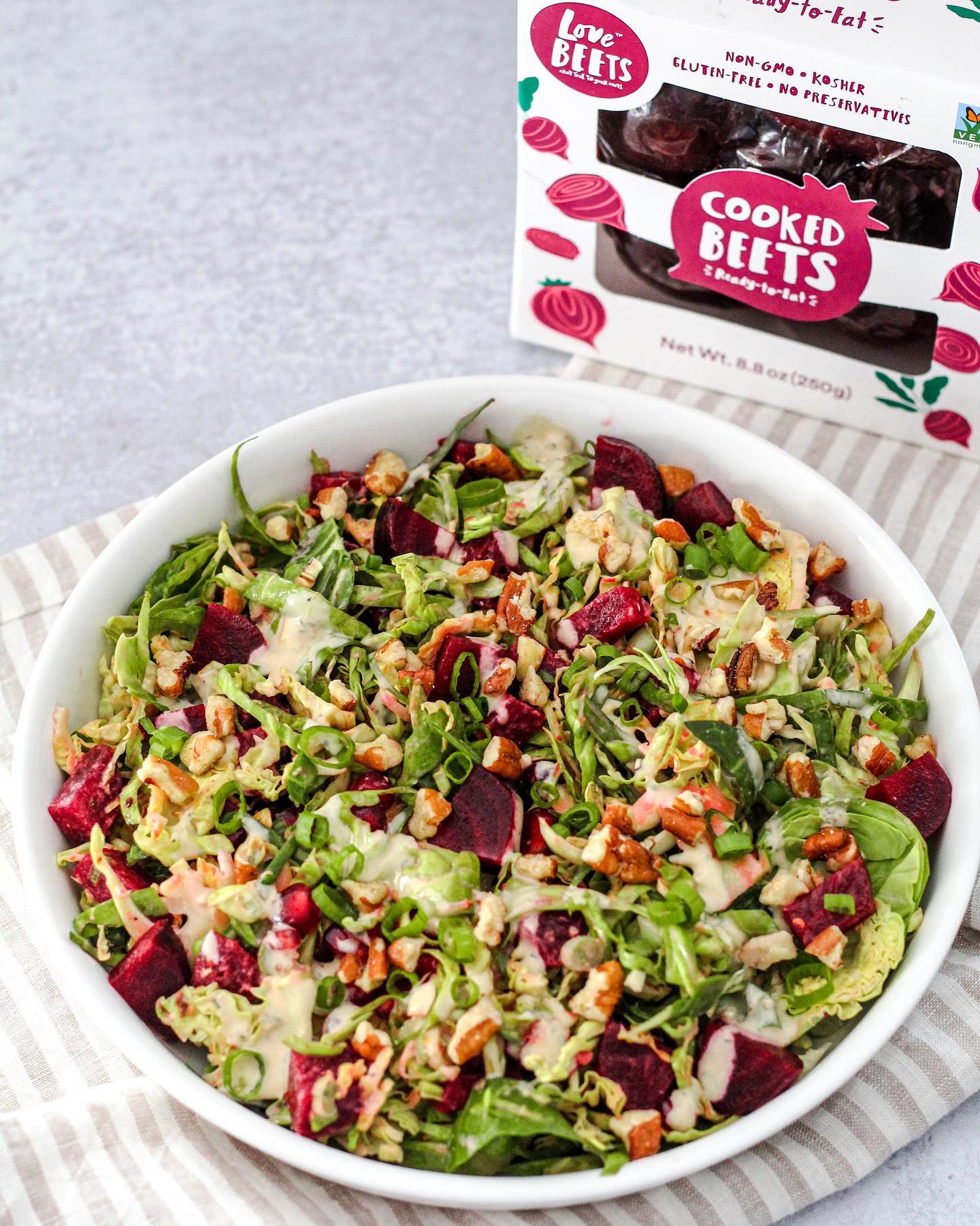 Festive Beet & Pomegranate Salad