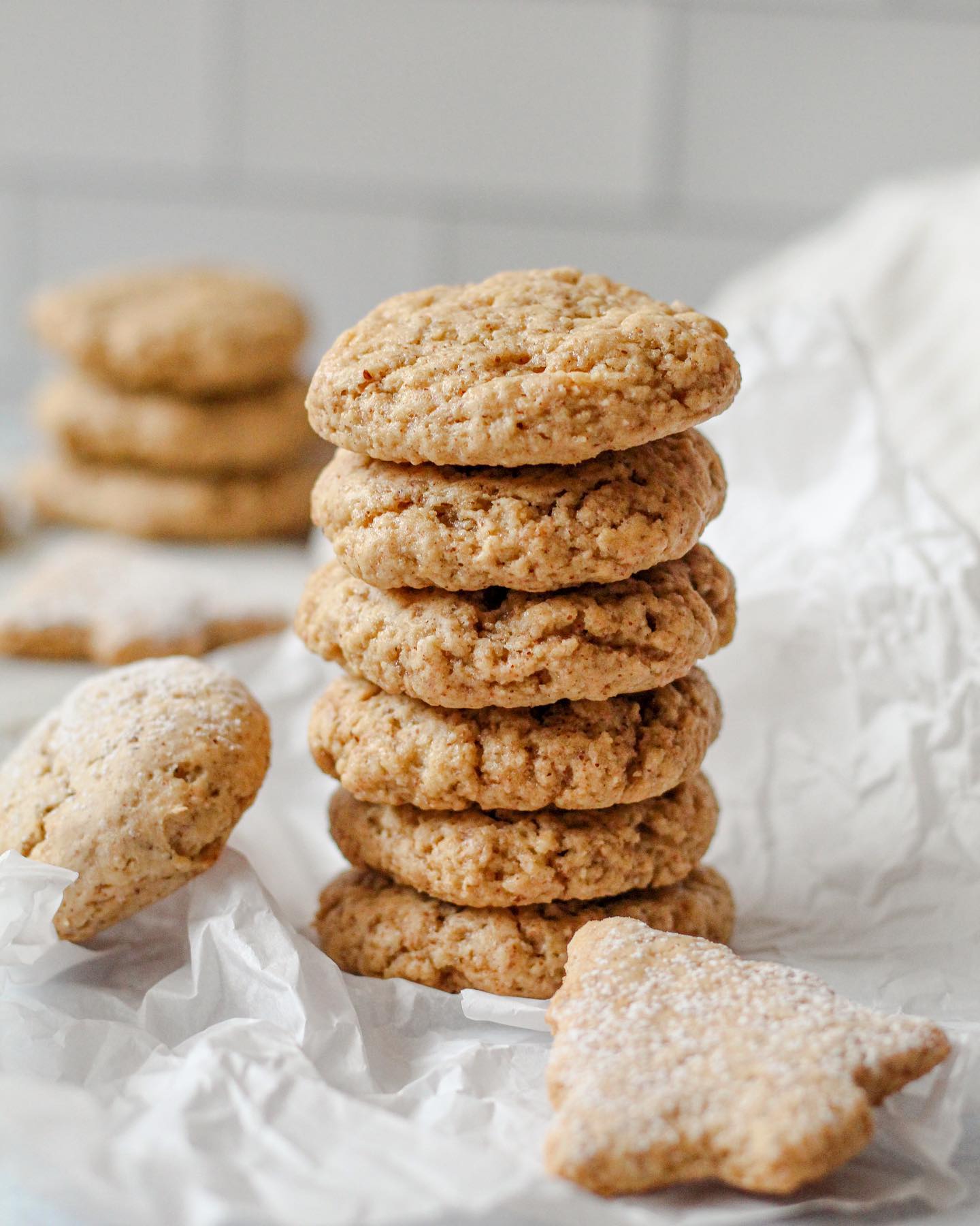 Almond Butter Sugar Cookies