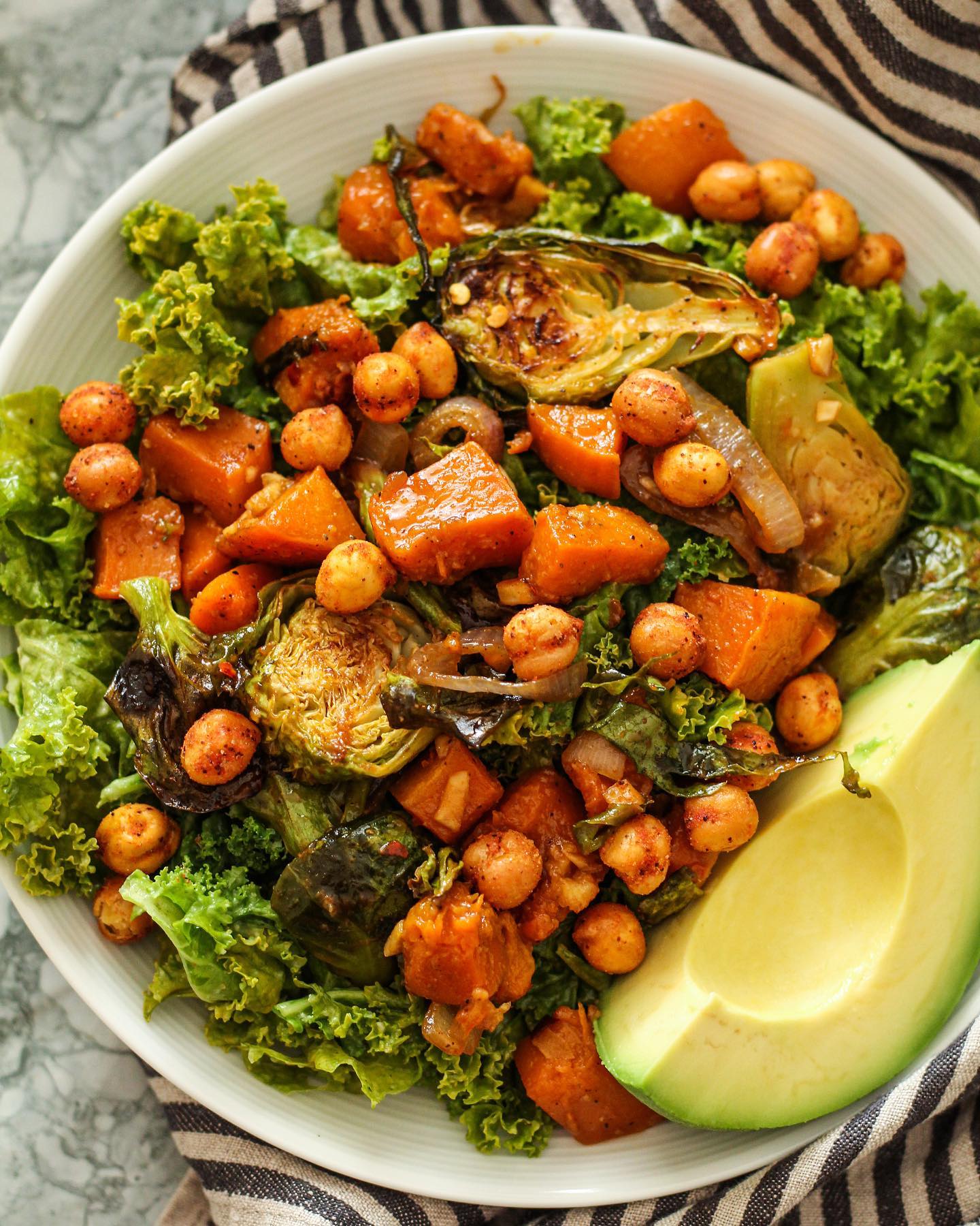 Orange Miso Roasted Vegetables