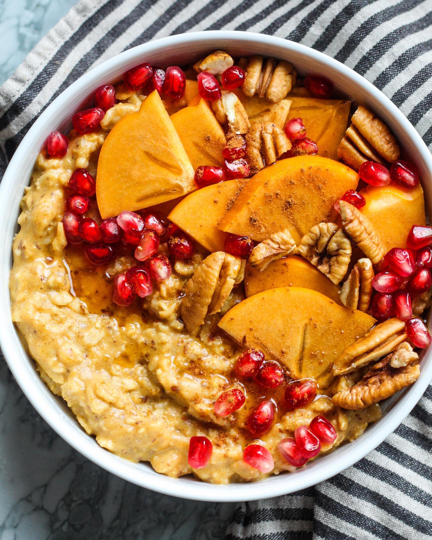 Easy Pumpkin Pie Flavored Oatmeal