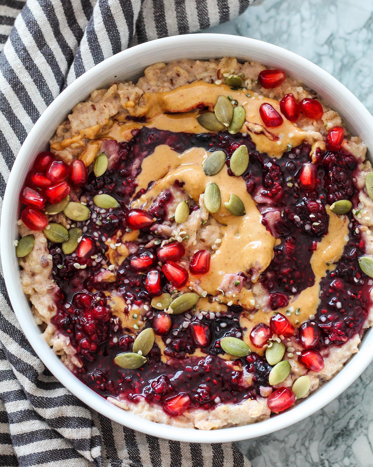 Date-Sweetened Oatmeal Breakfast Bowl
