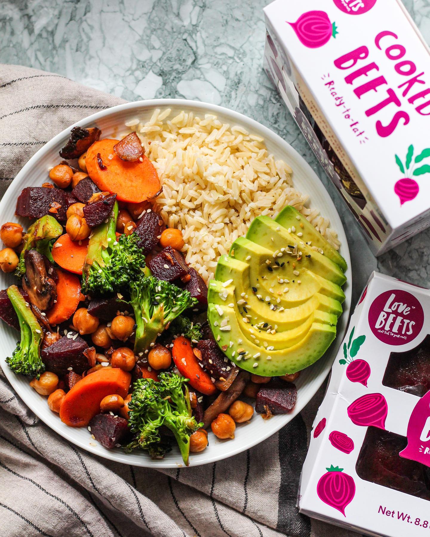 Maple Ginger Beet Stir Fry