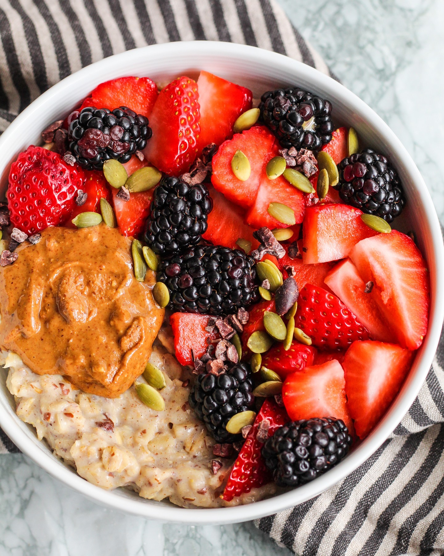 Tea-Soaked Oatmeal Breakfast