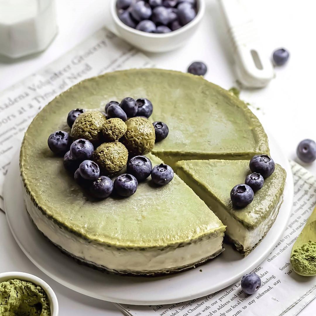 Vegan Matcha Ice Cream Cake