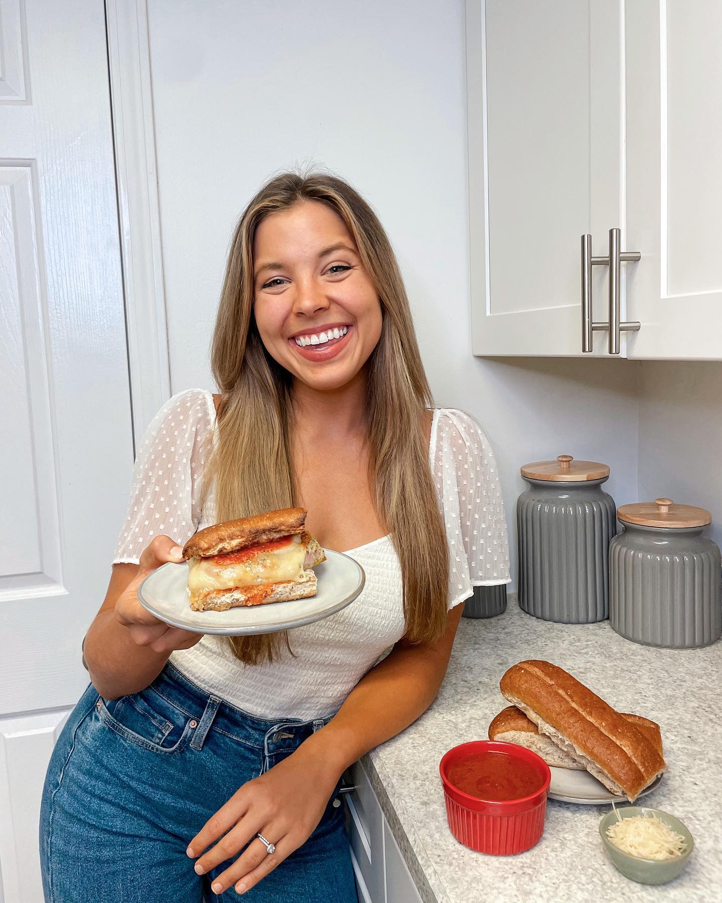 Fifteen Minute Chicken Parmesan Sub