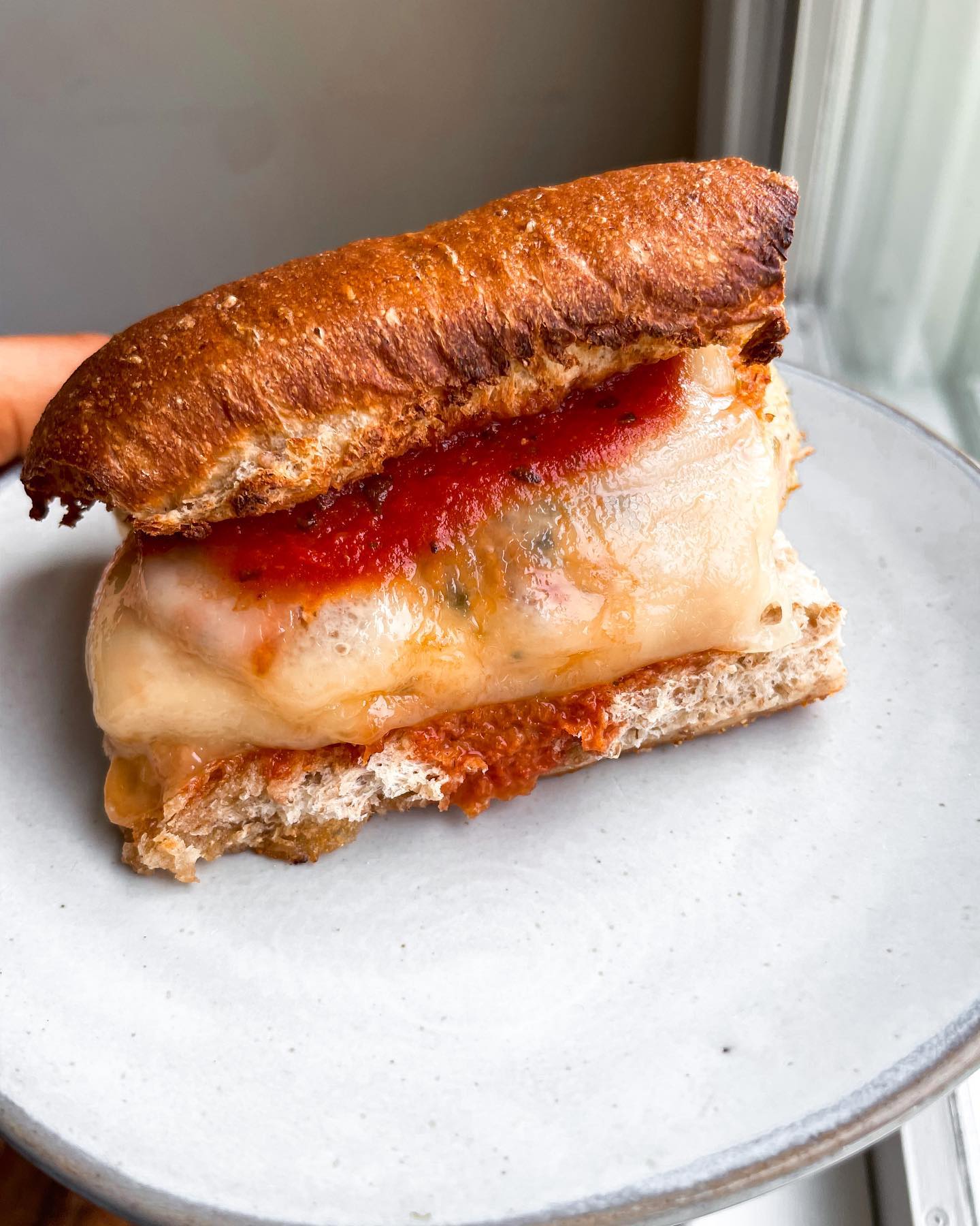 Fifteen Minute Chicken Parmesan Sub