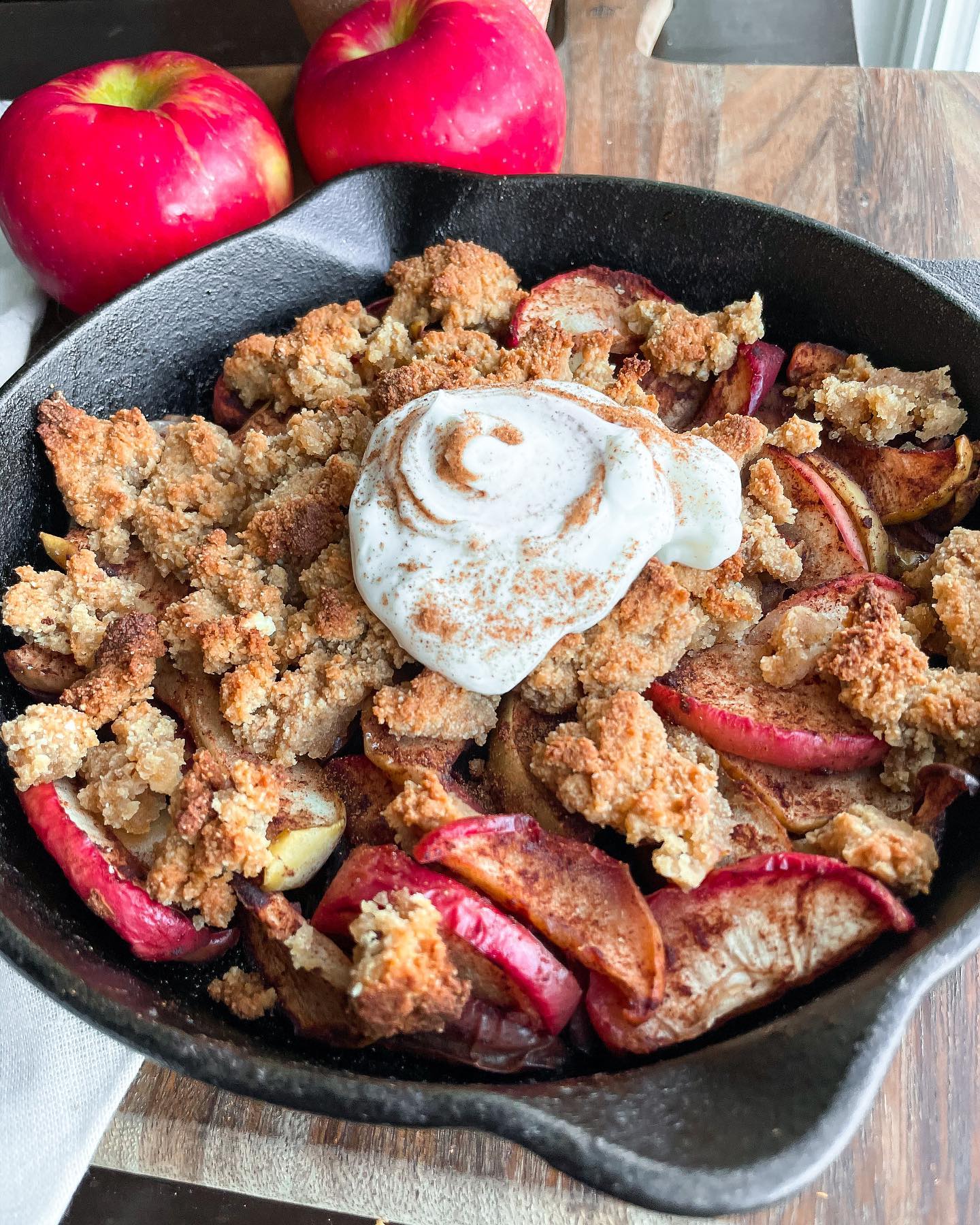 Vegan and Gluten-Free Apple Crisp