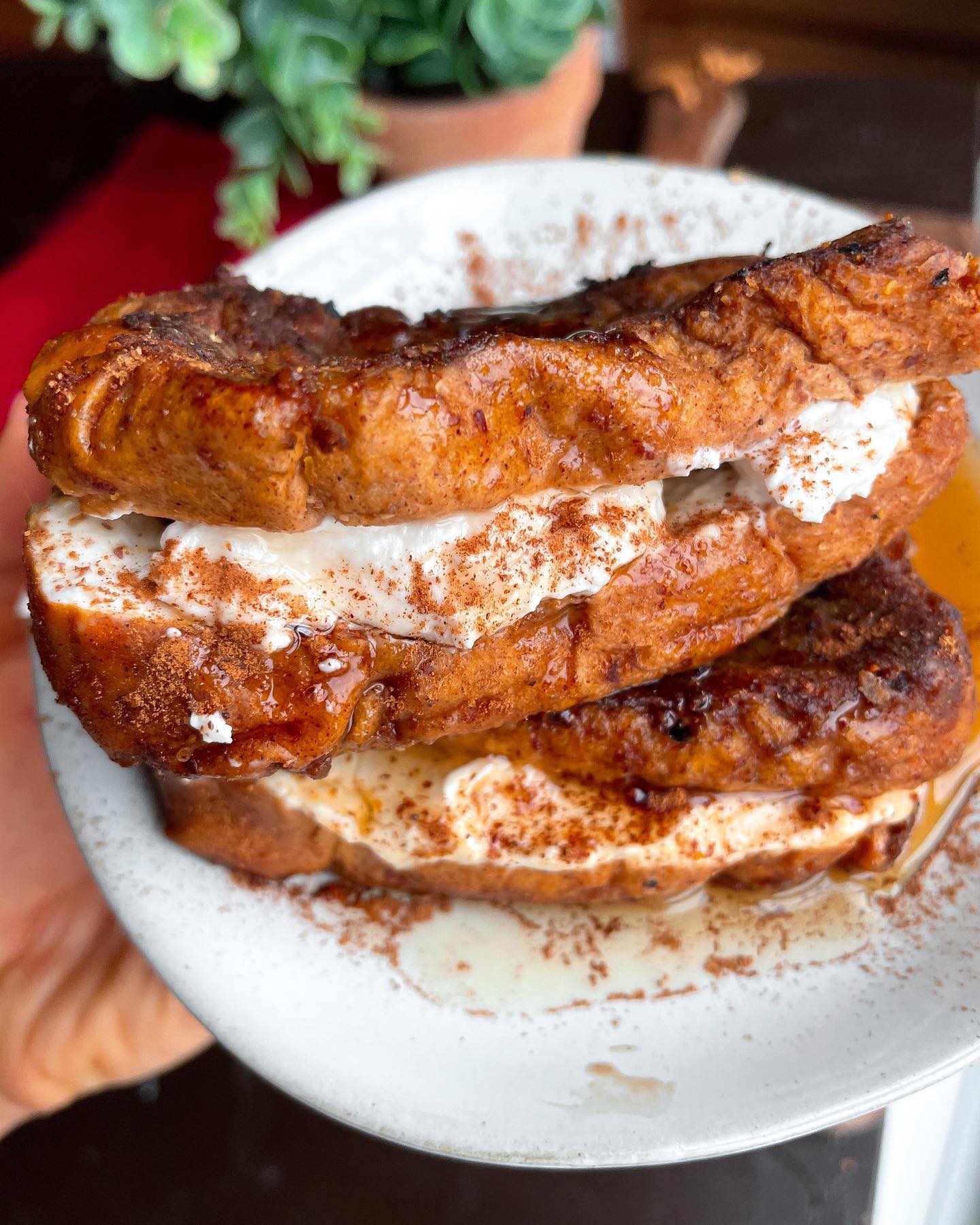 Vegan Pumpkin French Toast