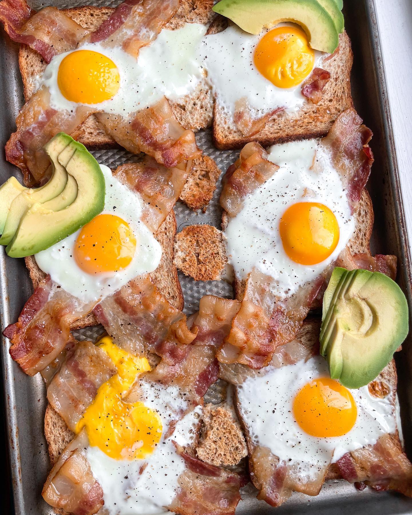 Baked Eggs in a Basket