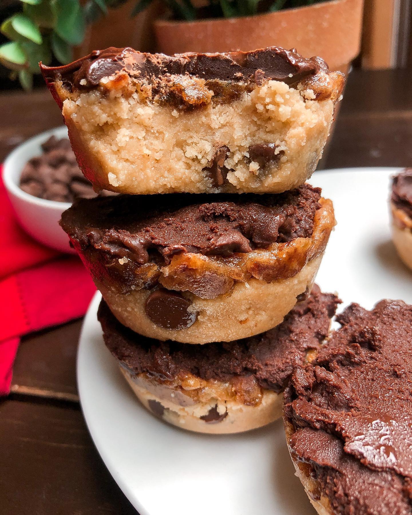 Vegan Gluten-Free Paleo Cookie Dough Cups