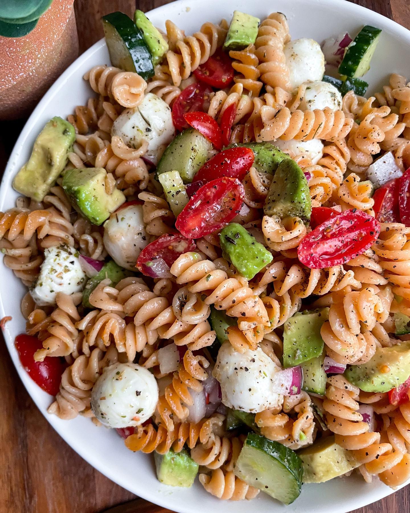 Easy Pasta Salad with Vegetables