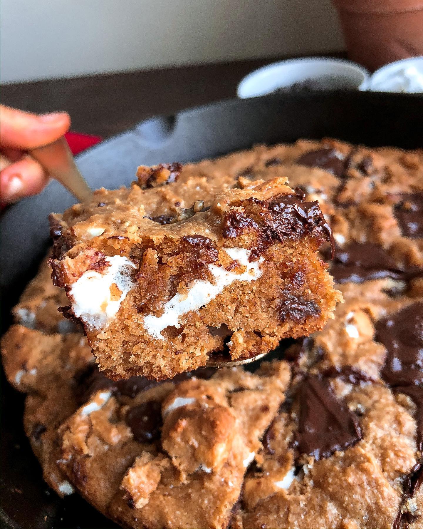 S'mores Cookie Skillet