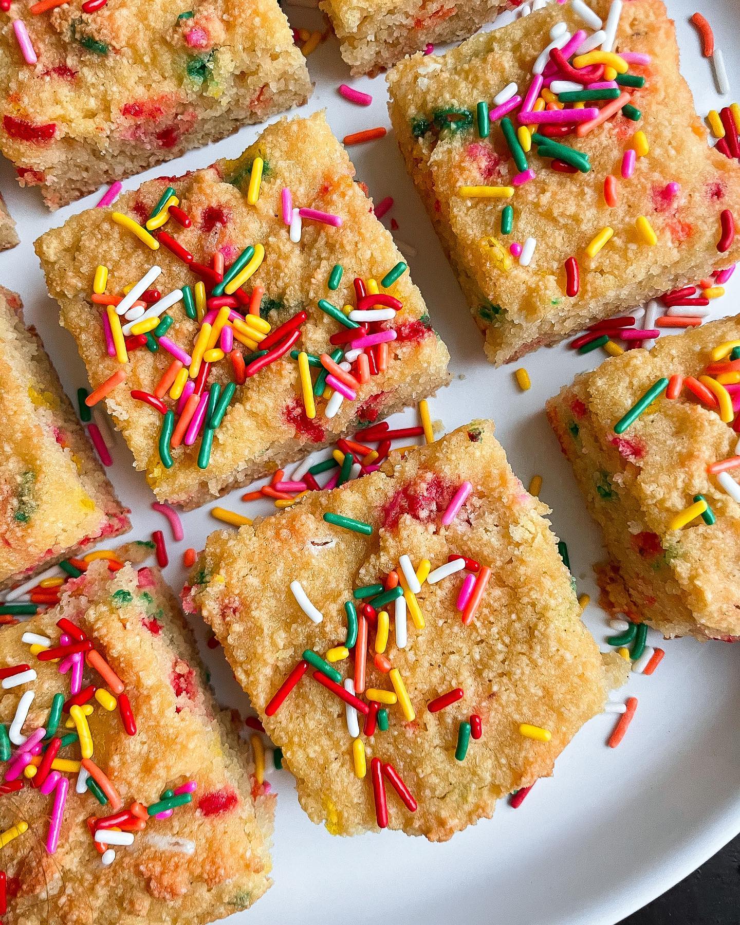 Funfetti Cake Bars