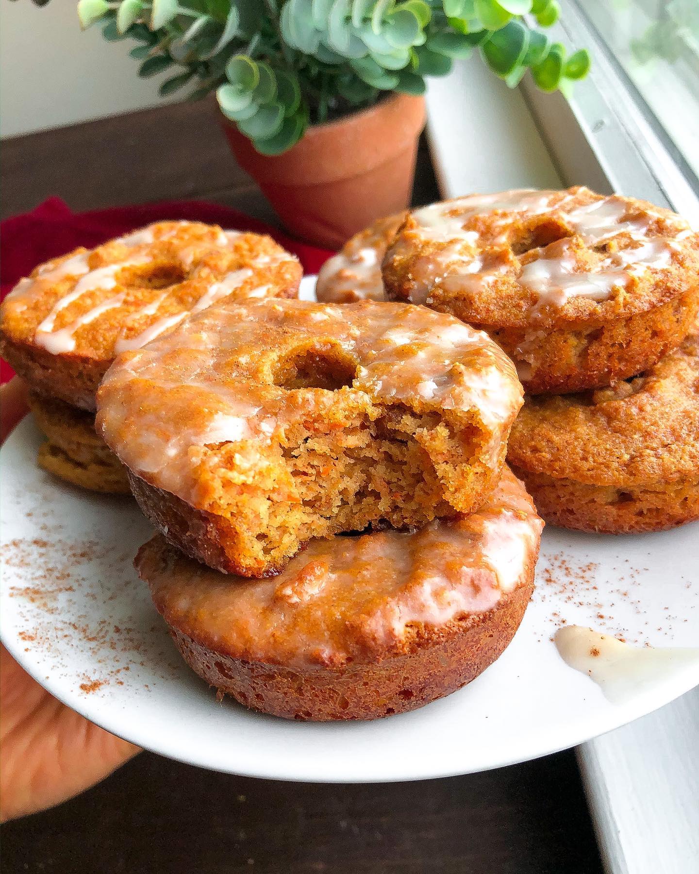 Carrot Cake Donuts