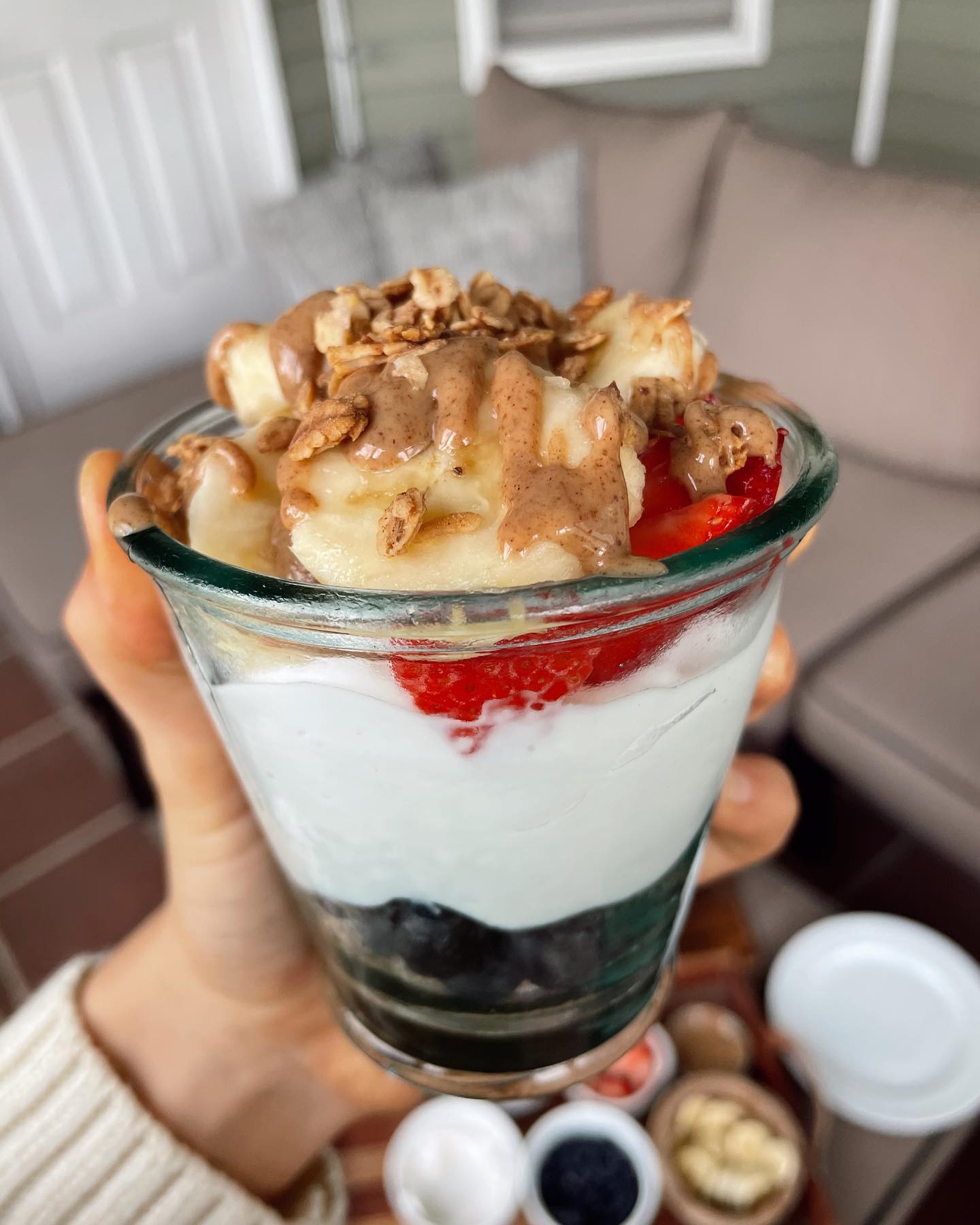 Veggie-Loaded Frittata & Parfait Board Brunch