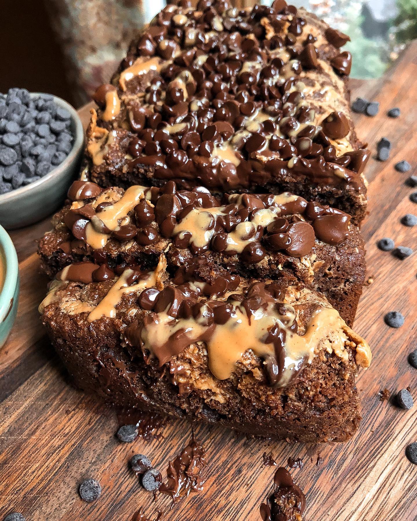 Peanut Butter Chocolate Bread
