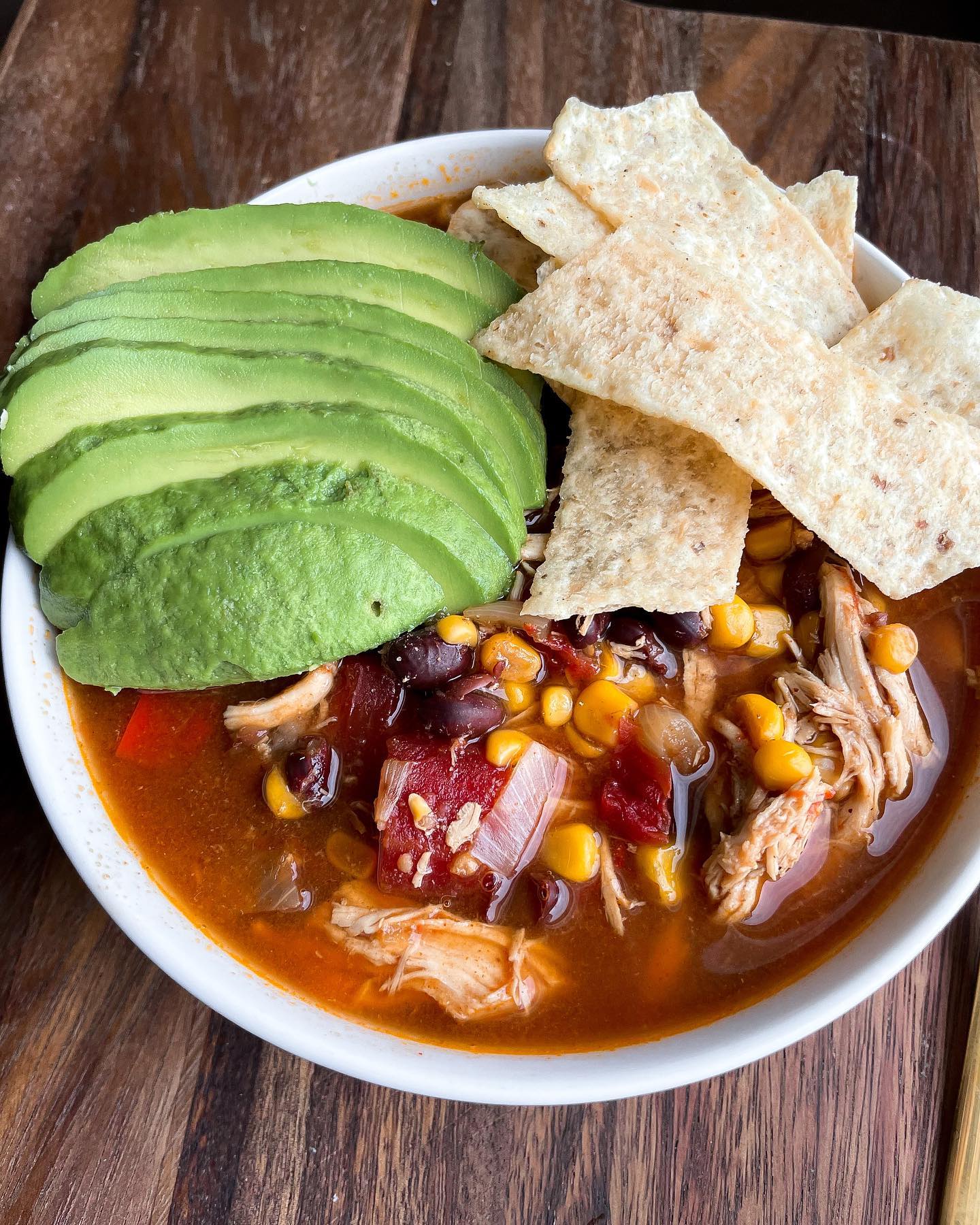 Instant Pot Chicken Tortilla Soup