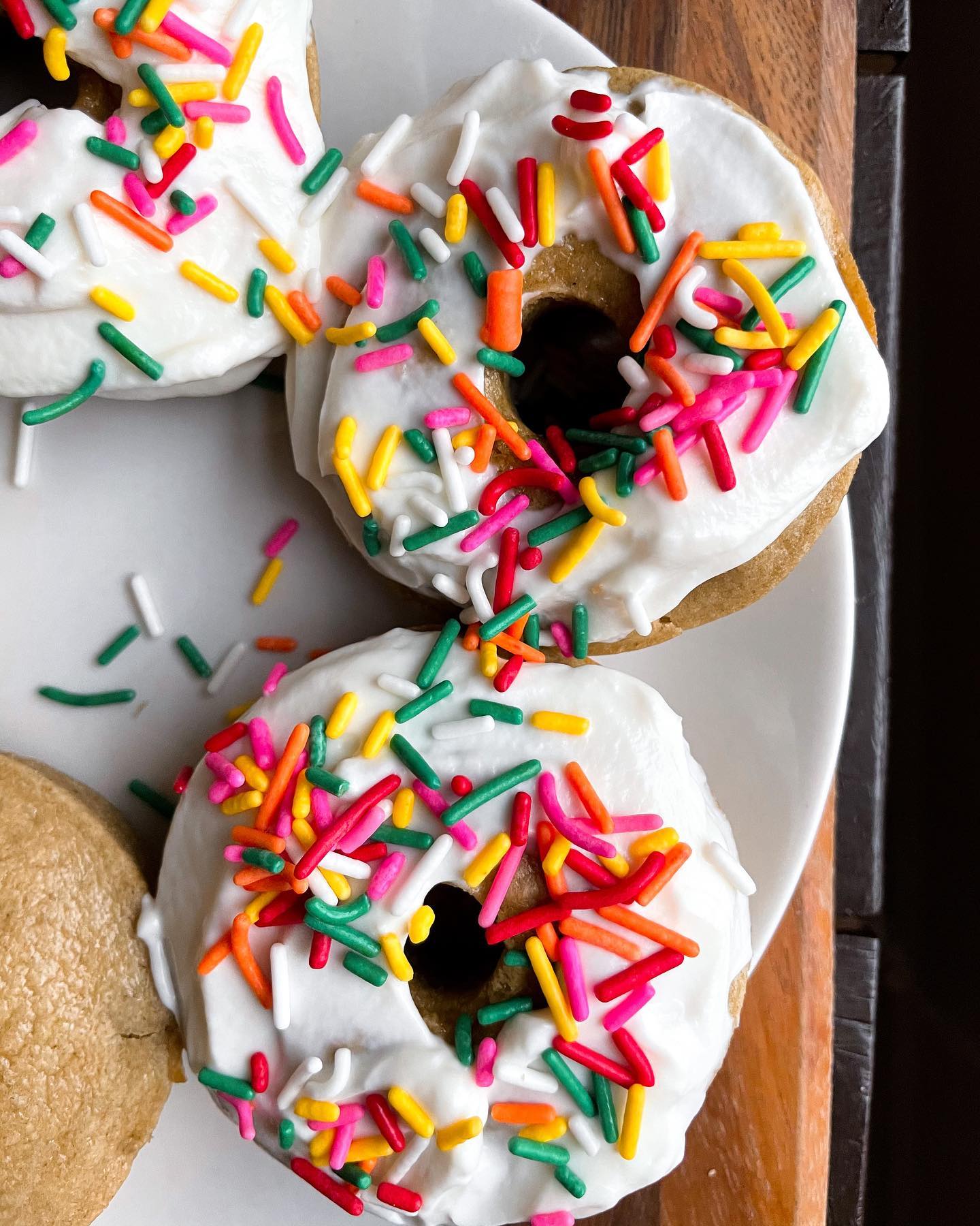Gluten-Free Oat Flour Vanilla Donuts