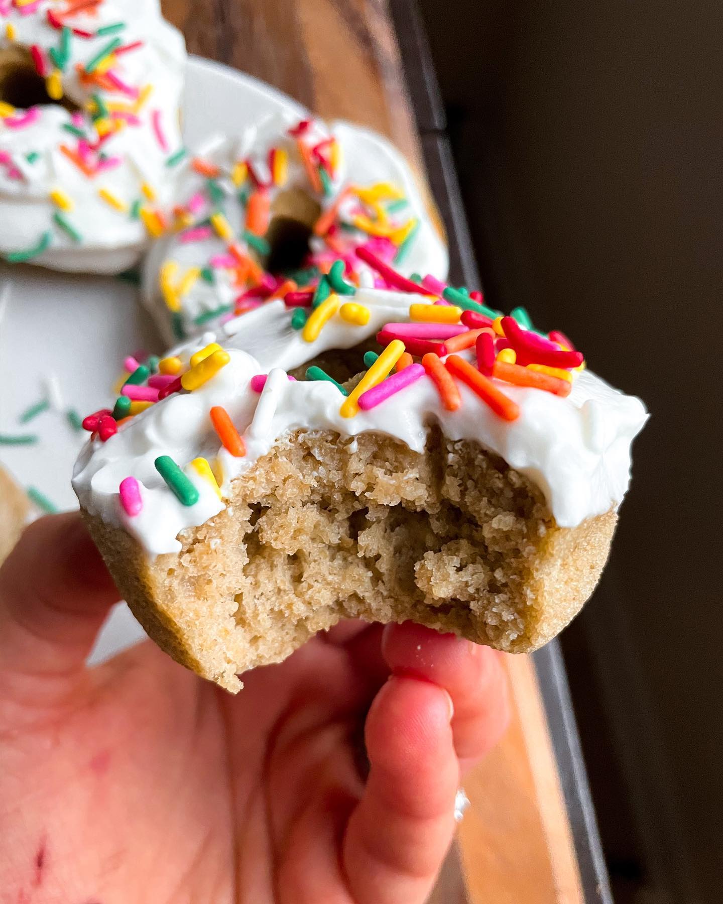 Gluten-Free Oat Flour Vanilla Donuts