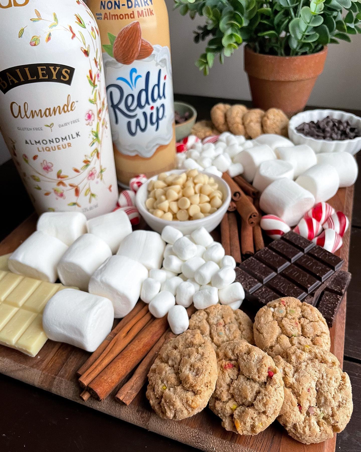 Spiked Hot Chocolate Board