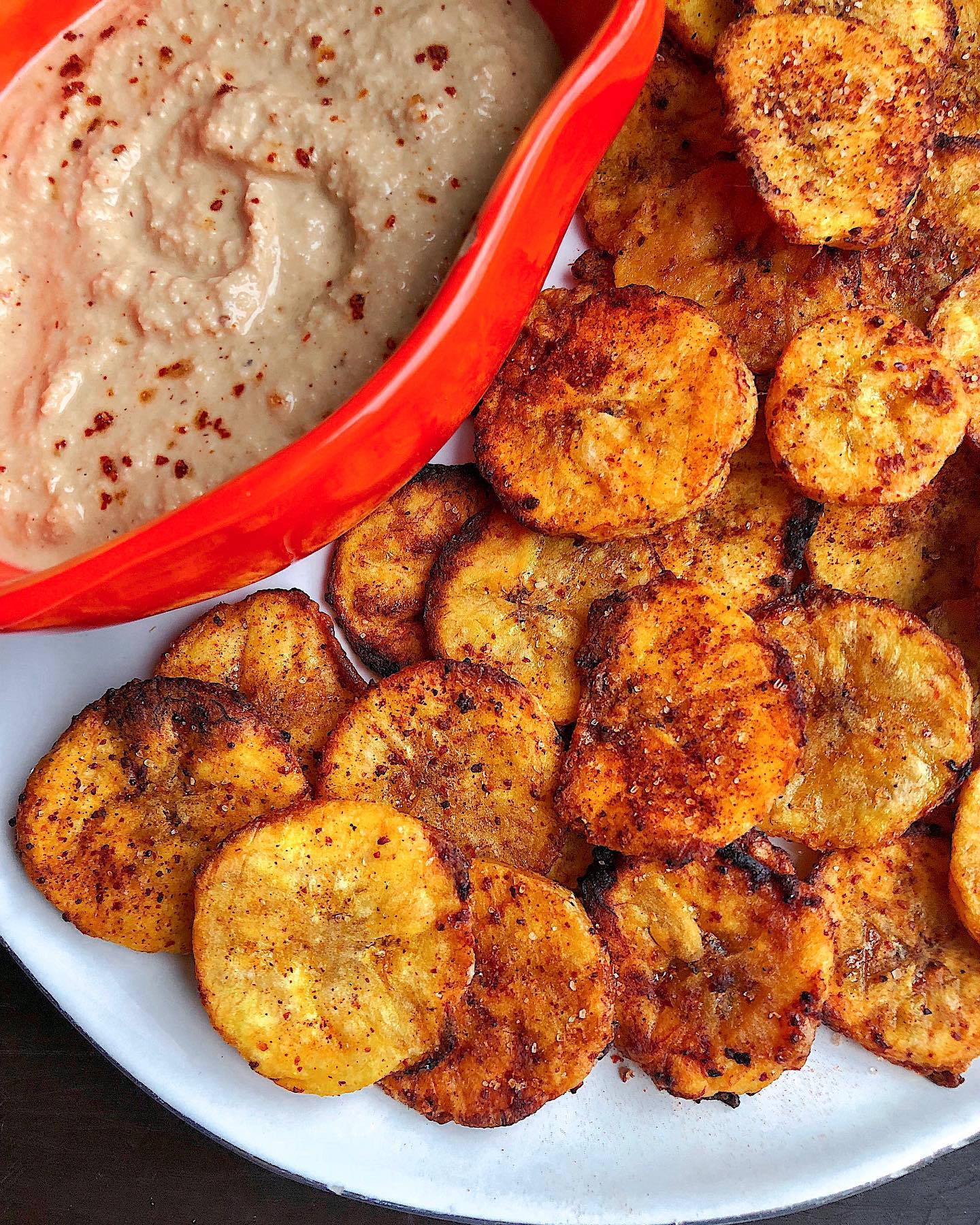 Vegan Nachos with Sweet Potato Chips