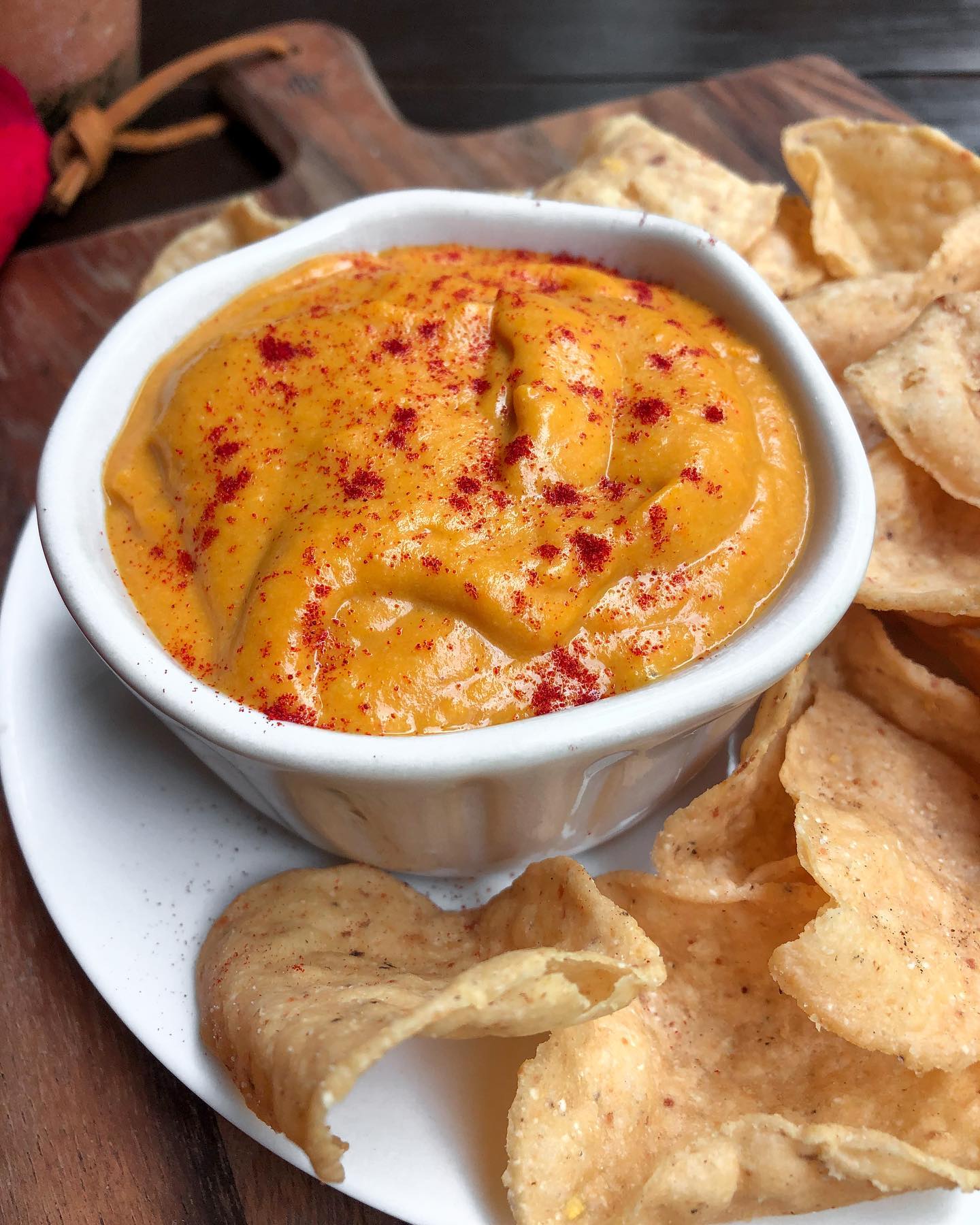 Vegan Nachos with Sweet Potato Chips