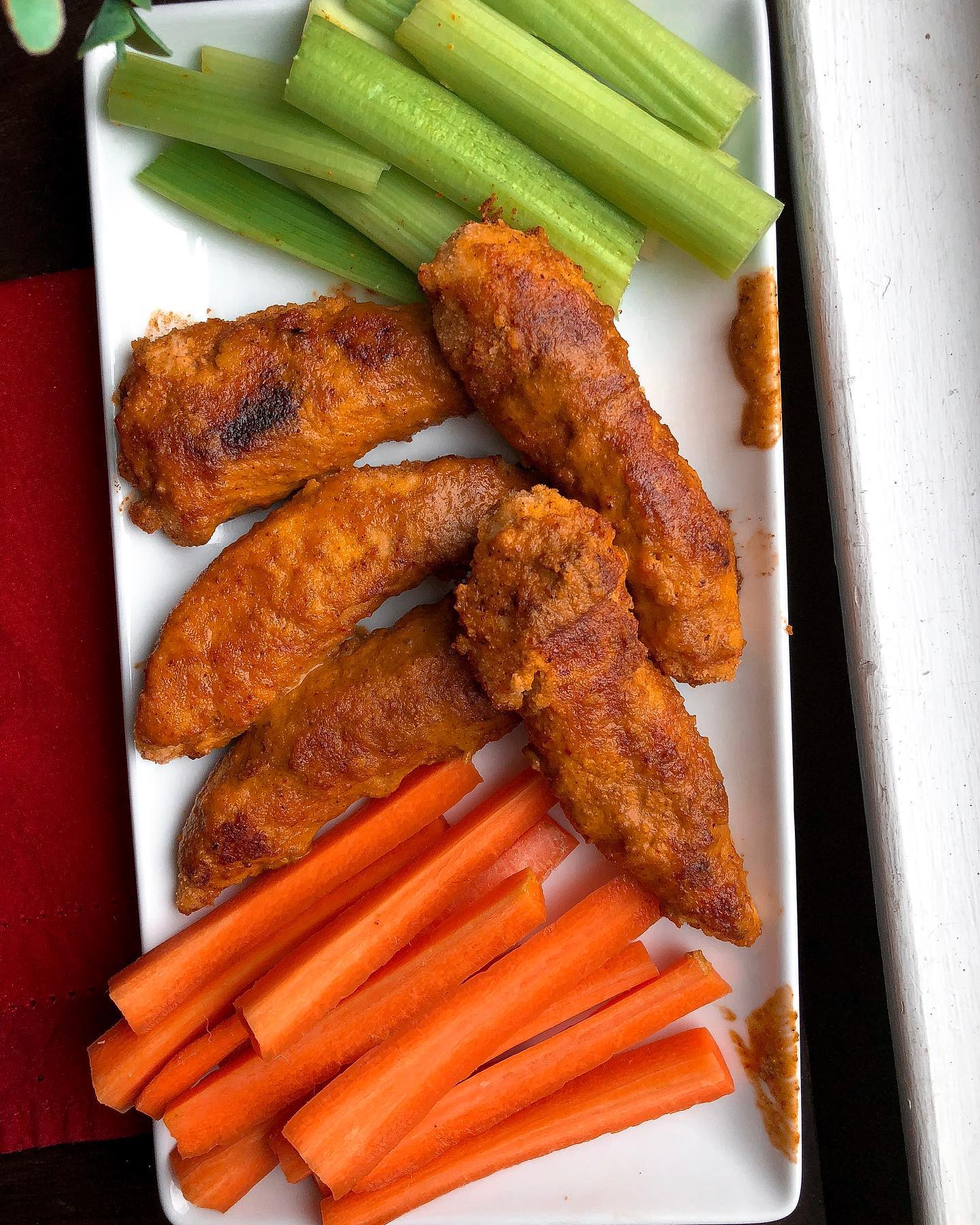 Paleo Buffalo Baked Chicken Tenders