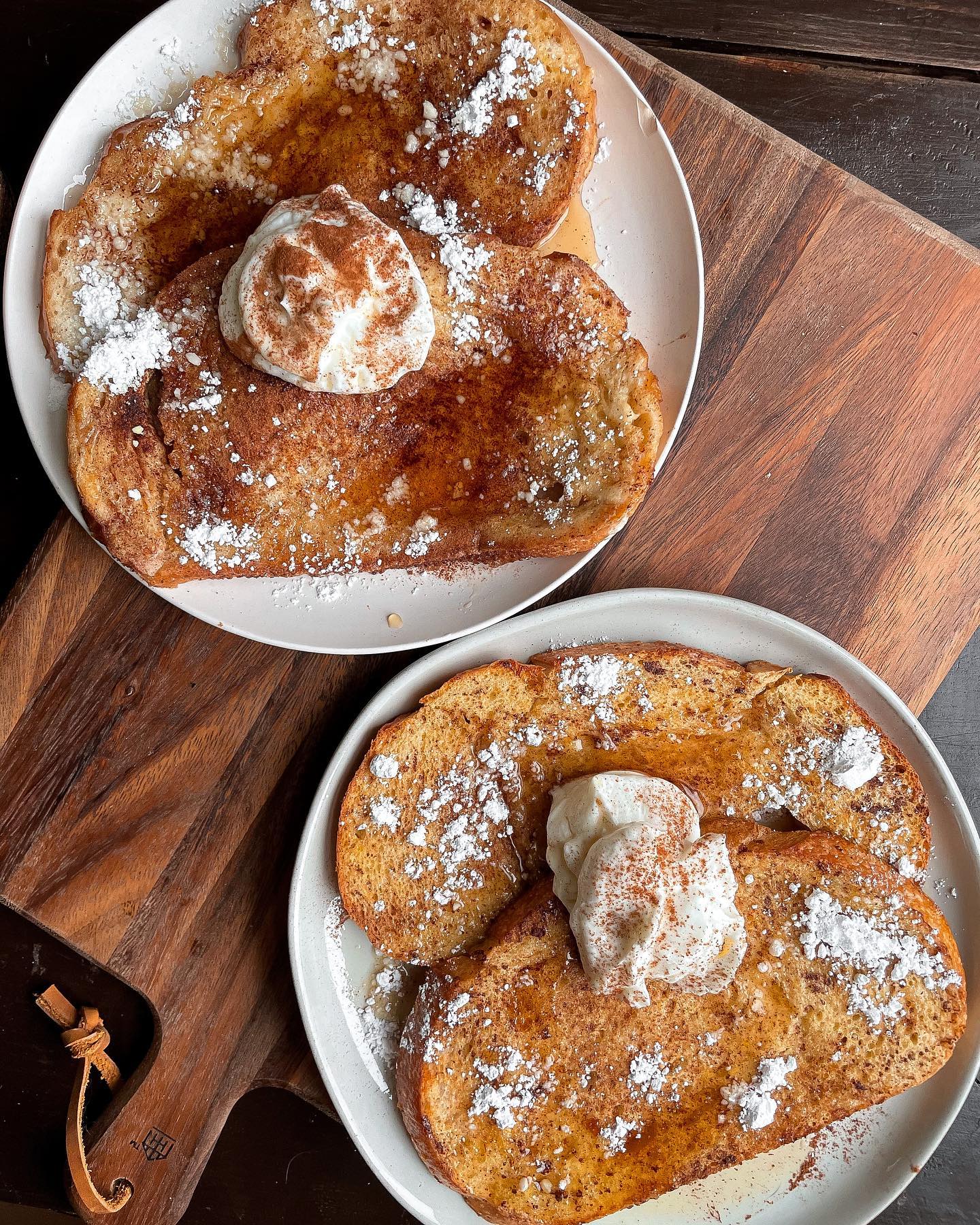 Crispy French Toast Two Ways
