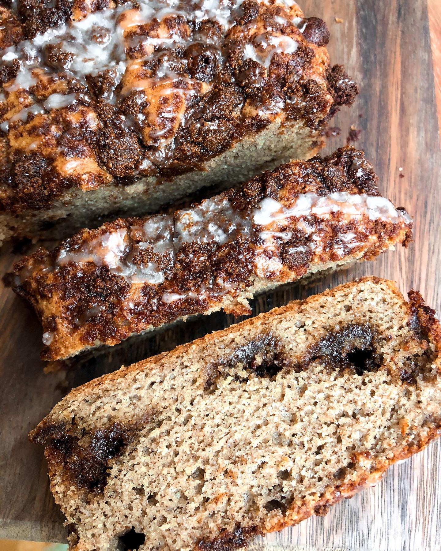 Cinnamon Roll Loaf - Gluten Free + Paleo