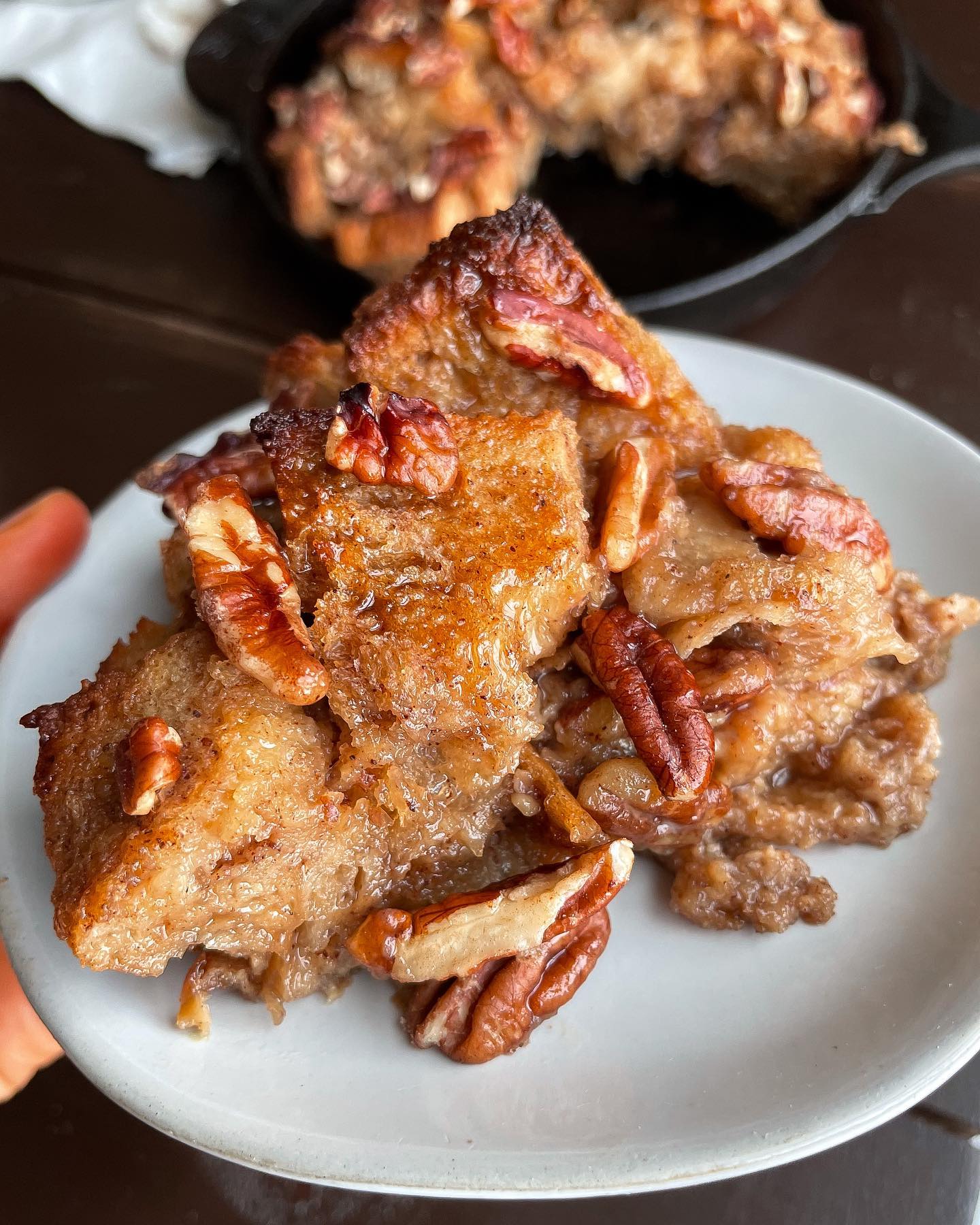 Maple Pecan French Toast Bake