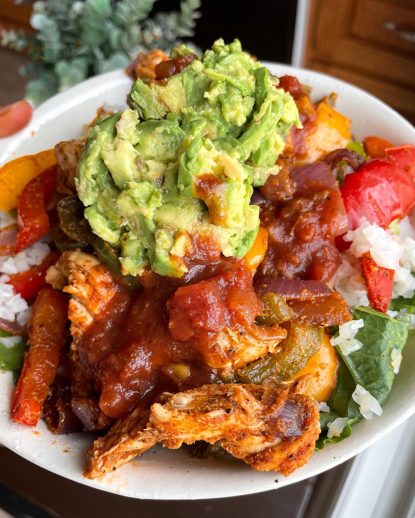 Homemade Chipotle-Inspired Chicken Bowl