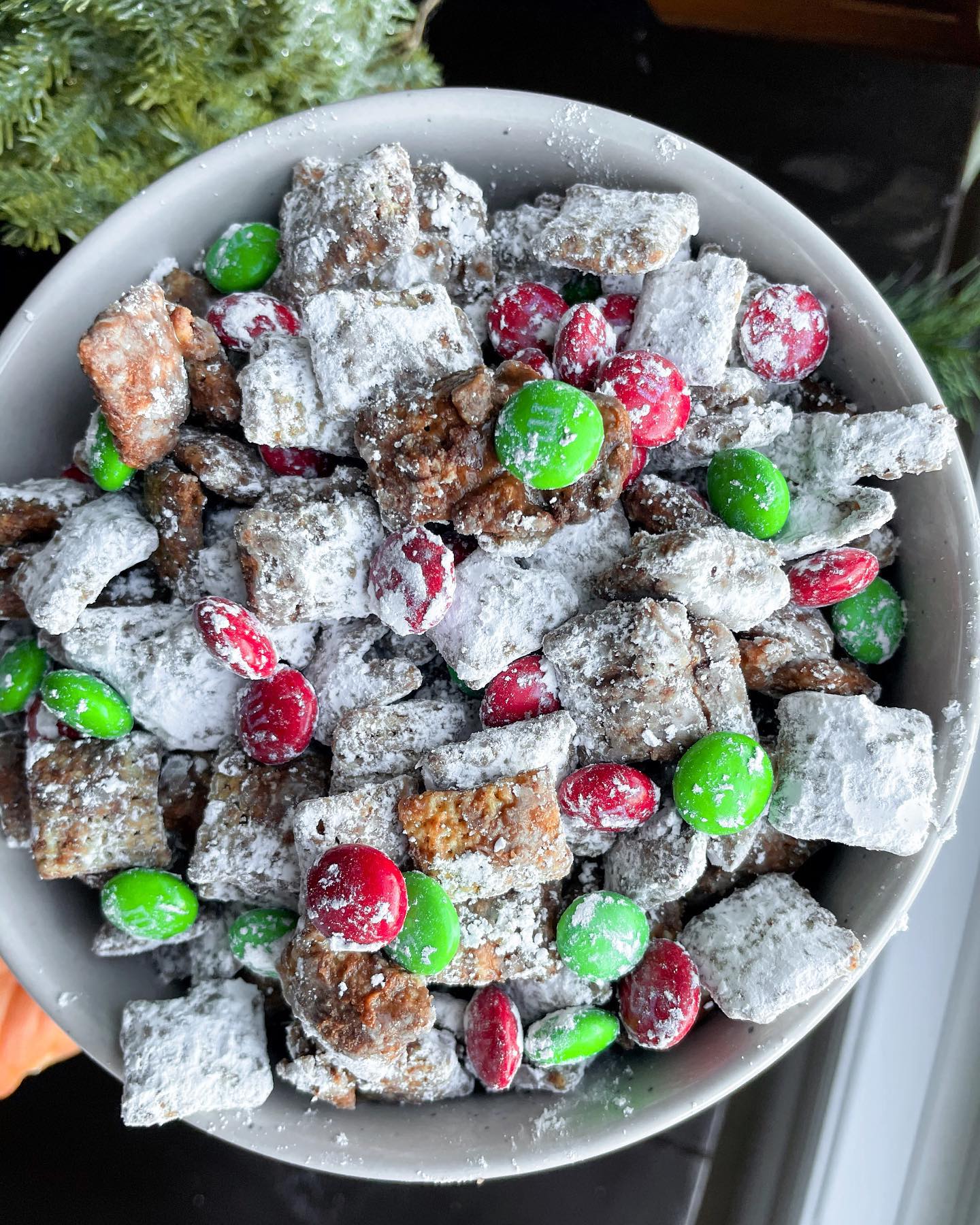 Festive Cinnamon Chex Puppy Chow