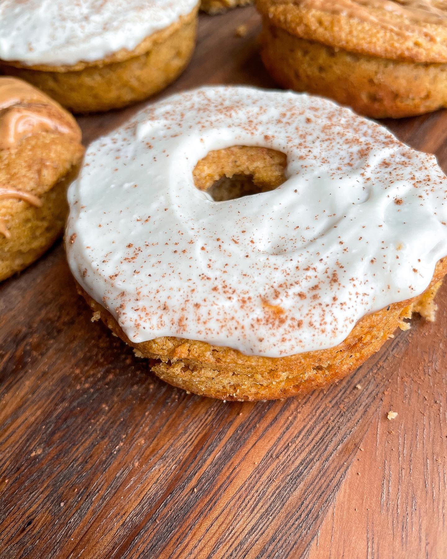 Paleo and Gluten-Free Pumpkin Donuts