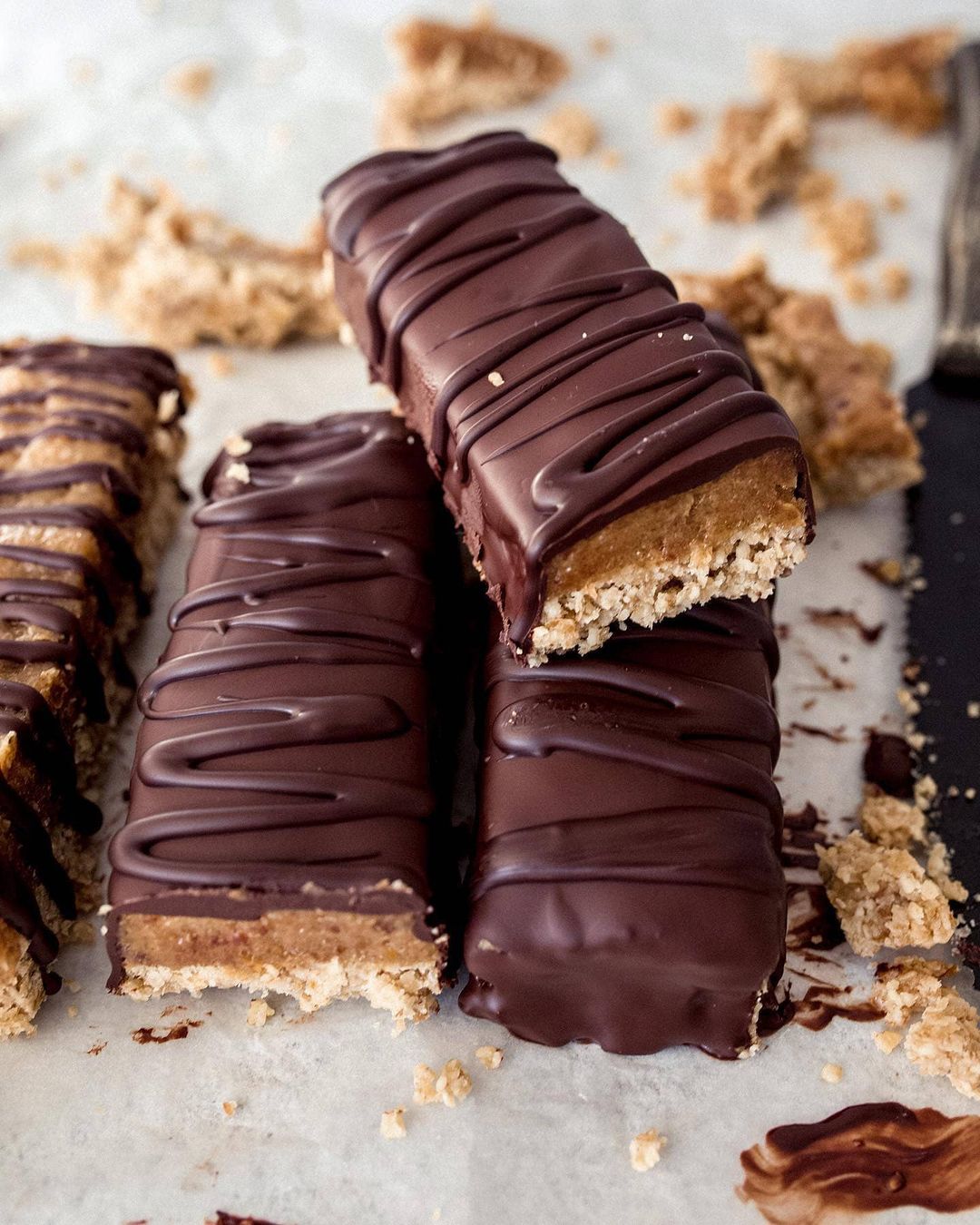 No-Bake Gluten-Free Chocolate Bars