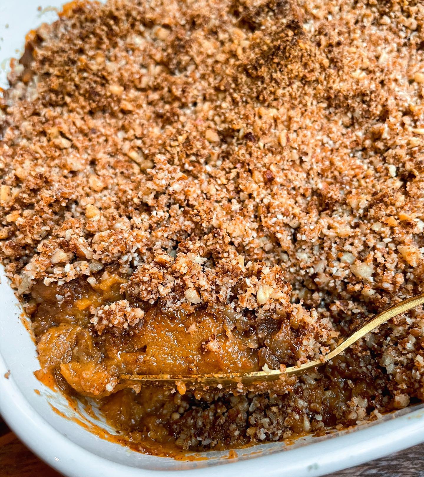 Vegan Sweet Potato Casserole