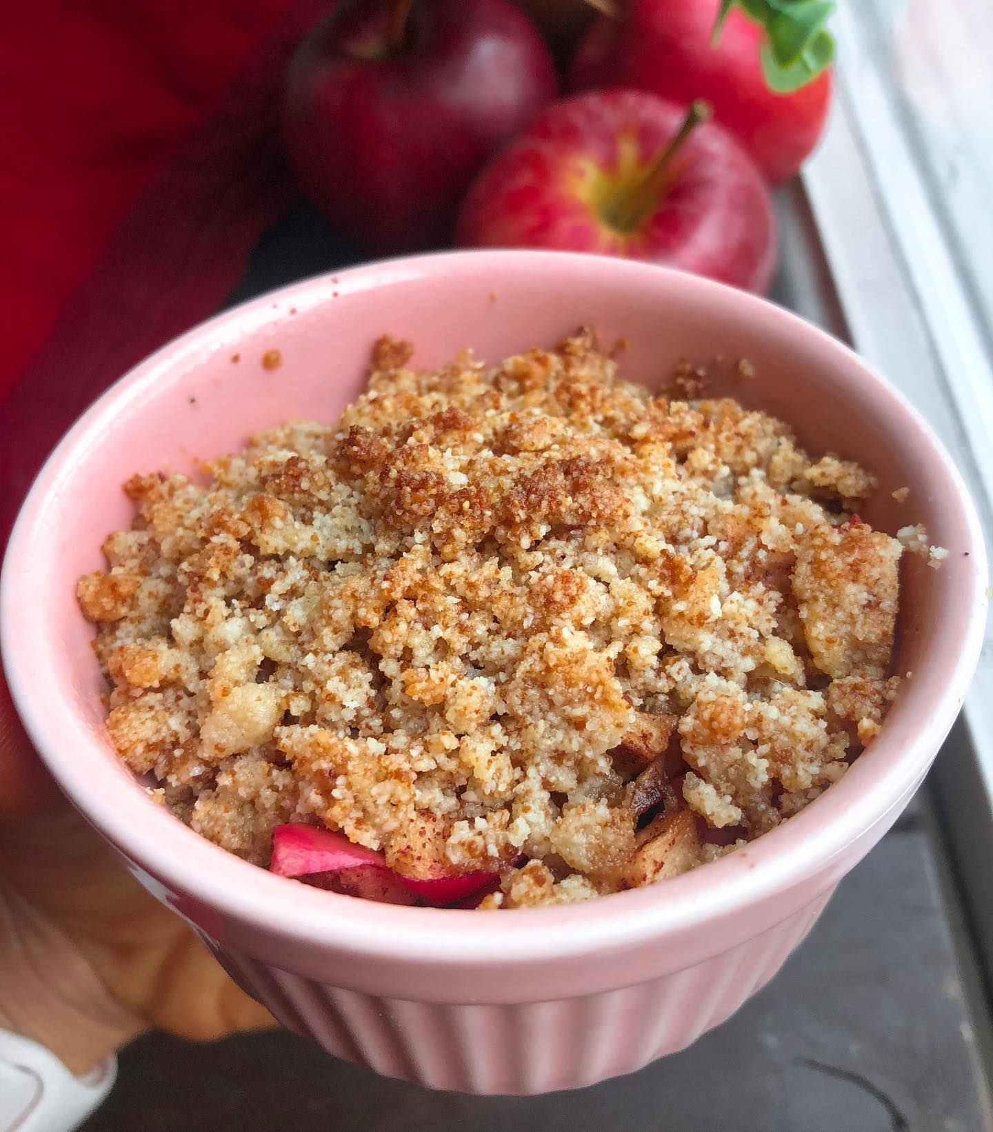 Paleo & Vegan Single Serving Apple Crisp