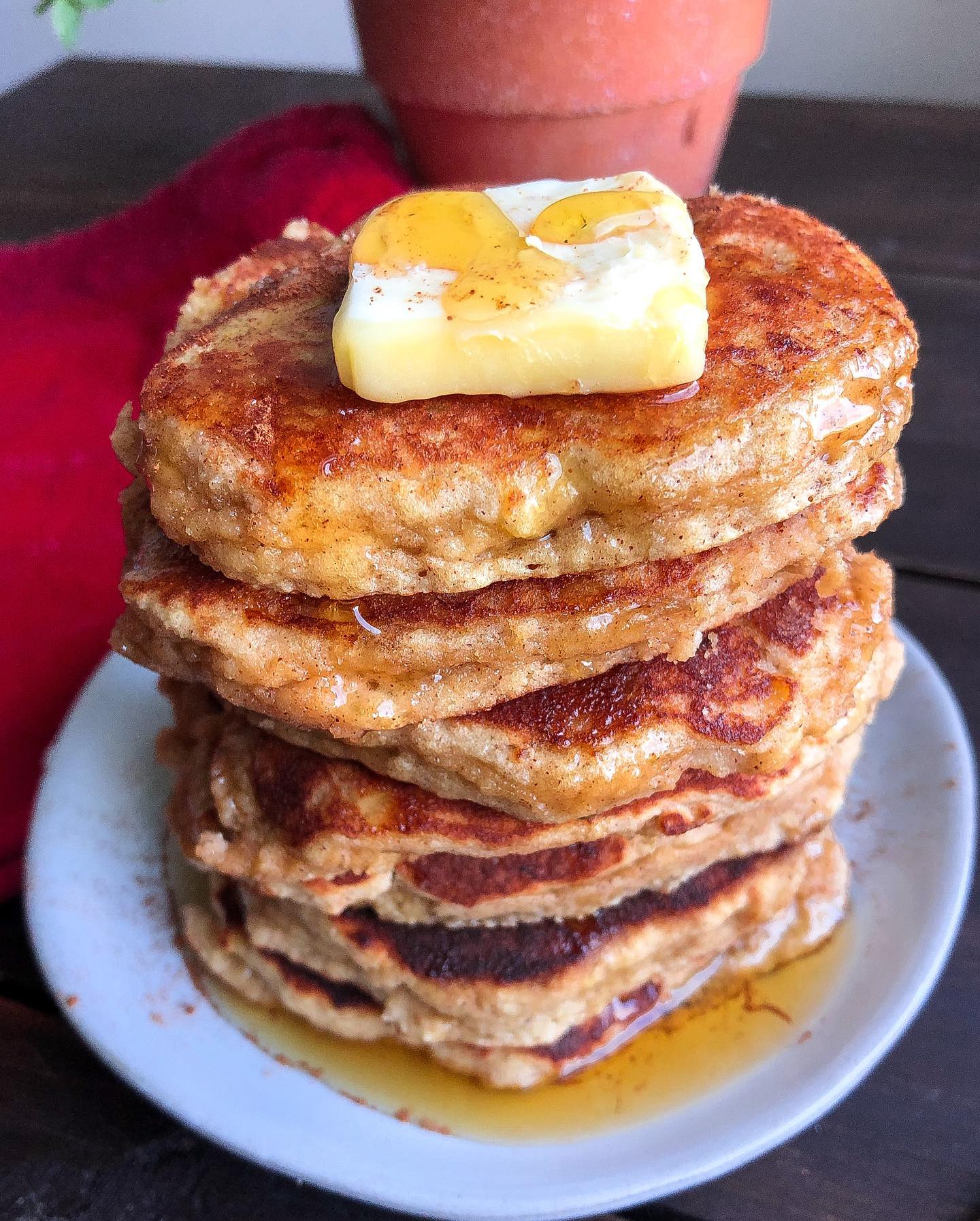 Fluffy Paleo Banana Almond Pancakes