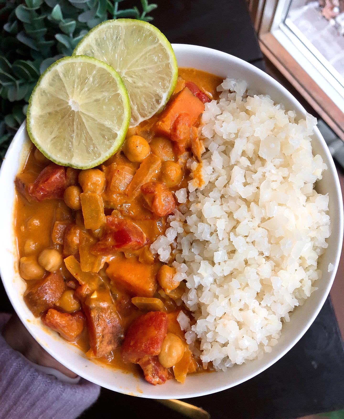 Sweet Potato and Chickpea Curry