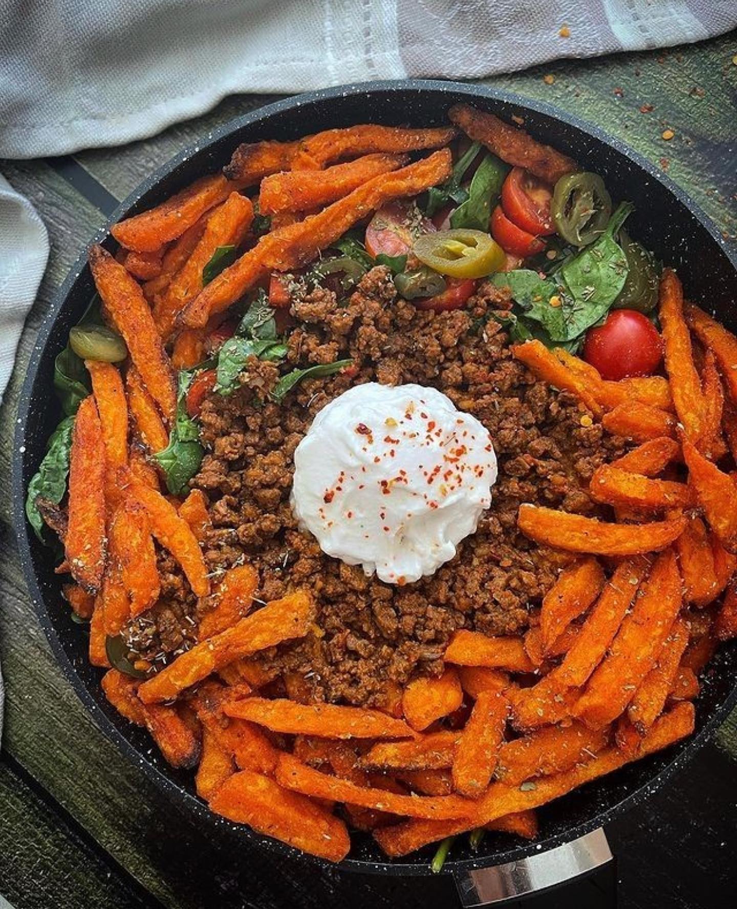 Protein Loaded Supreme Fries