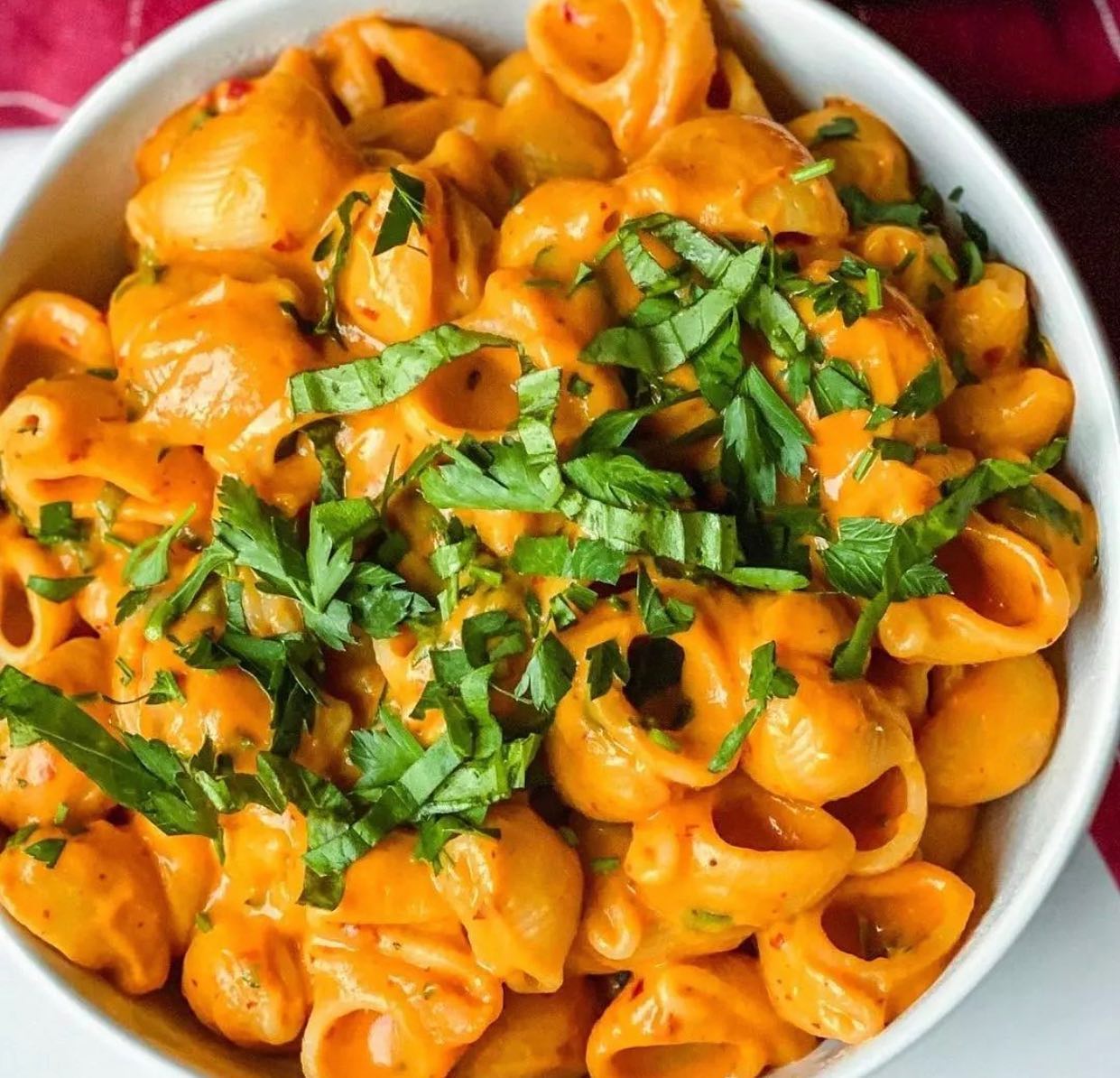 Creamy Roasted Red Pepper Pasta