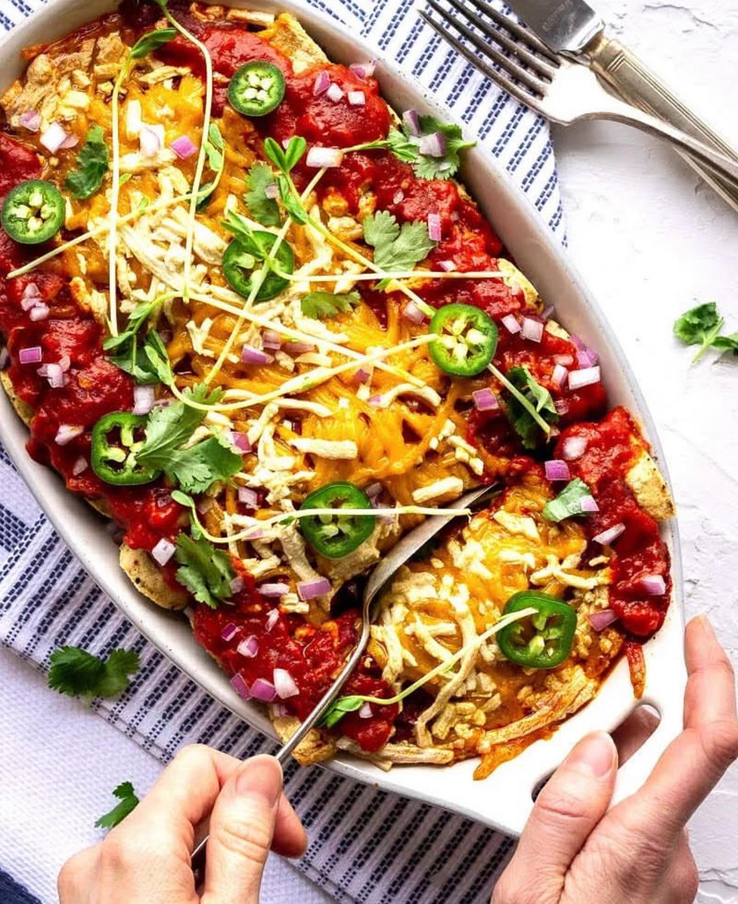 Vegan Black Bean Enchiladas